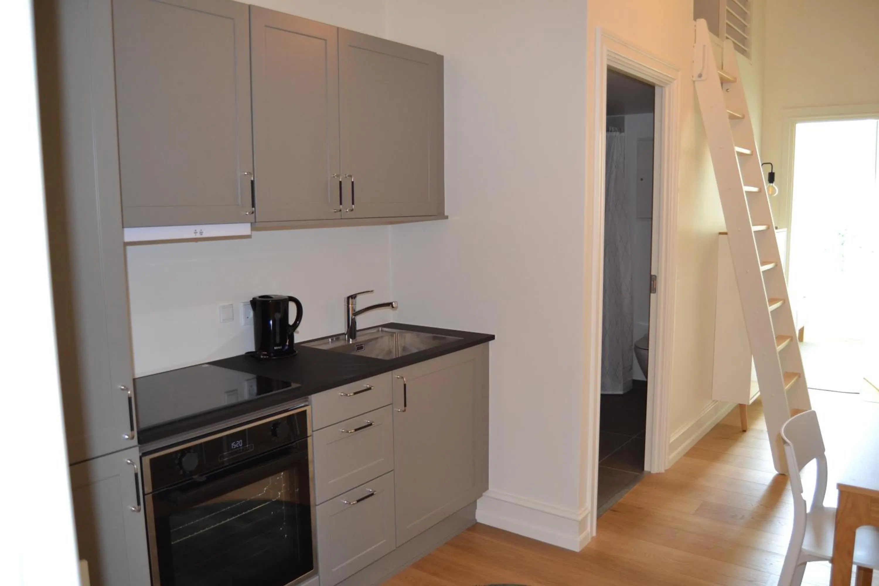Kitchen or kitchenette in Hotel Lille Nyhavn