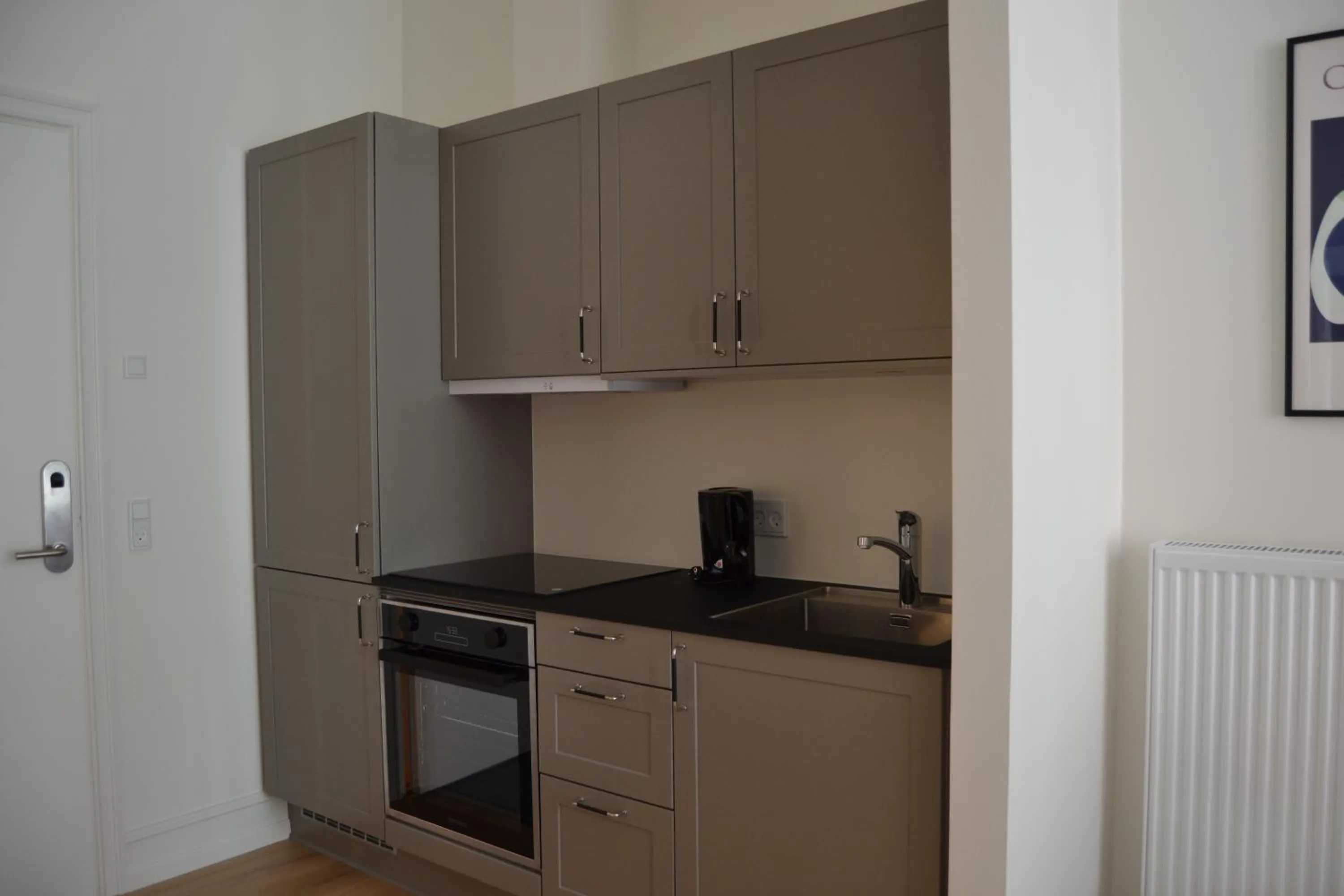 Kitchen or kitchenette in Hotel Lille Nyhavn