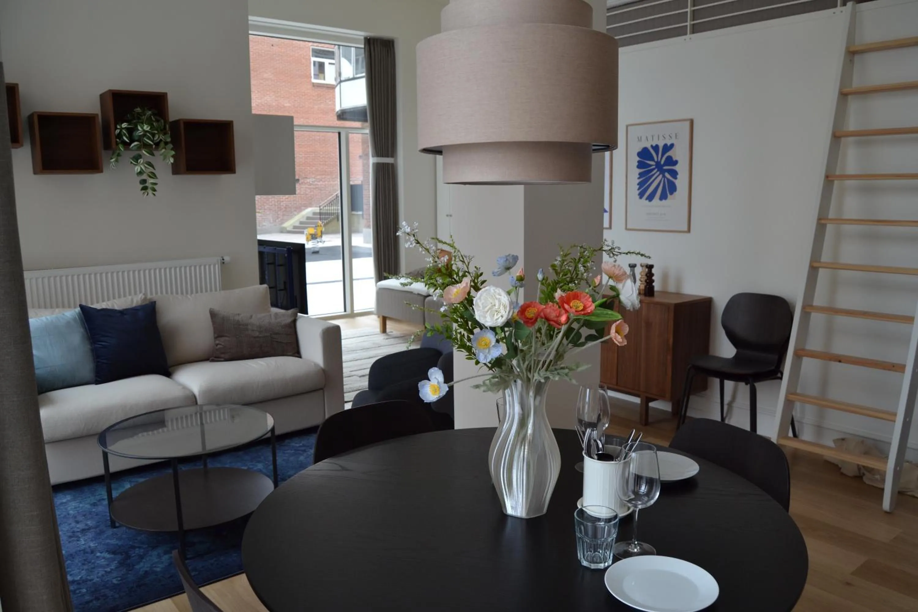 Living room in Hotel Lille Nyhavn