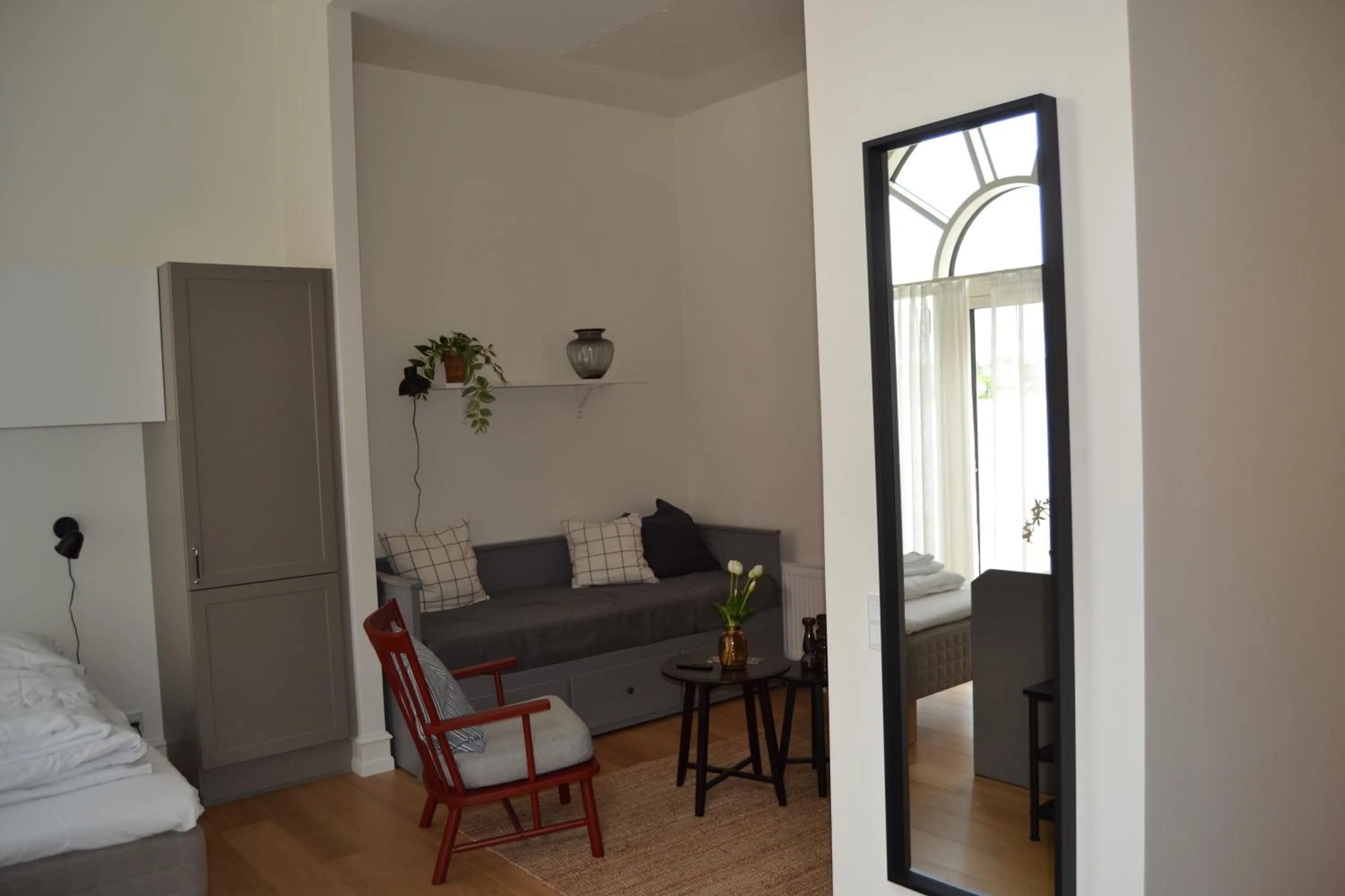 Living room, Bed in Hotel Lille Nyhavn