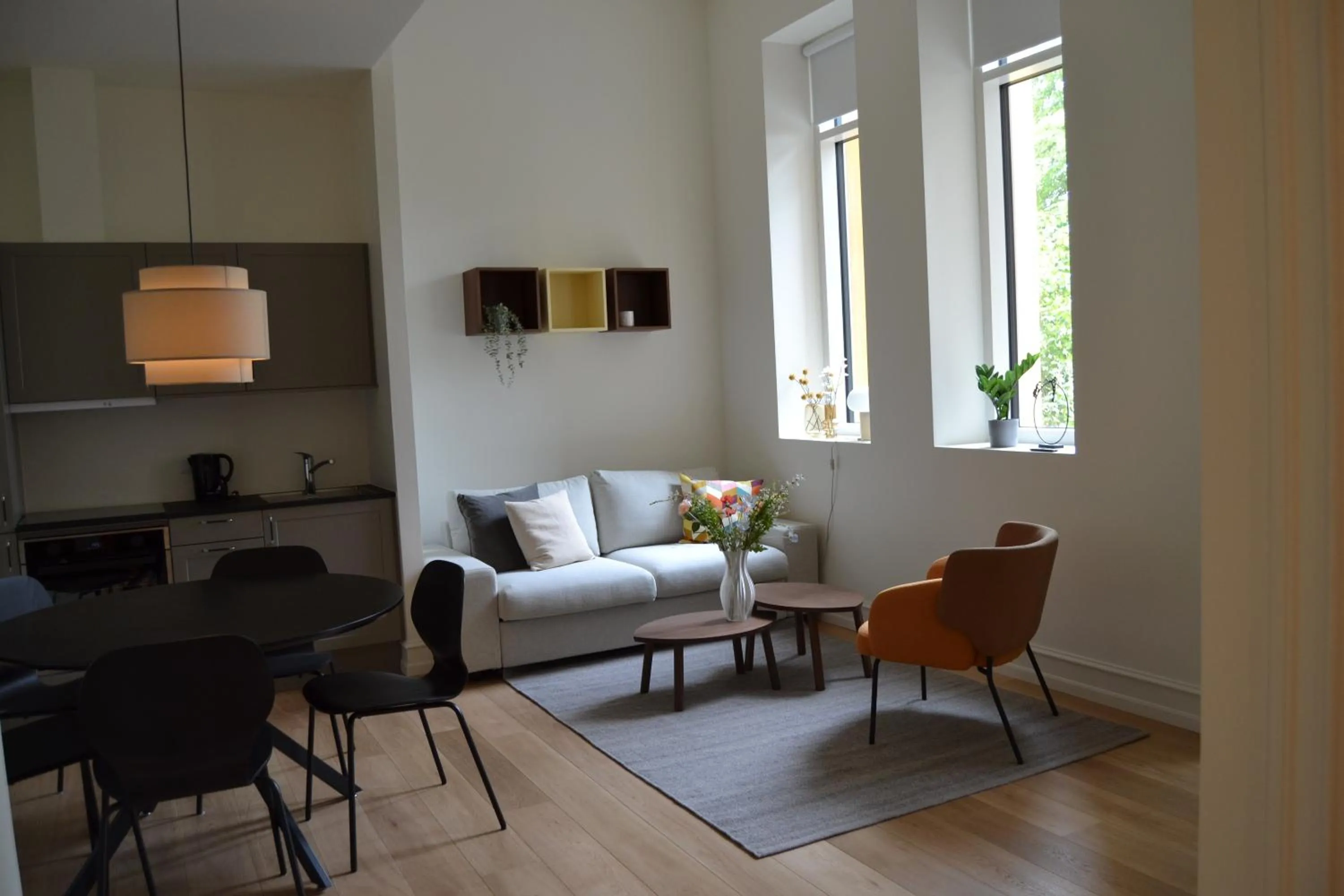Living room in Hotel Lille Nyhavn