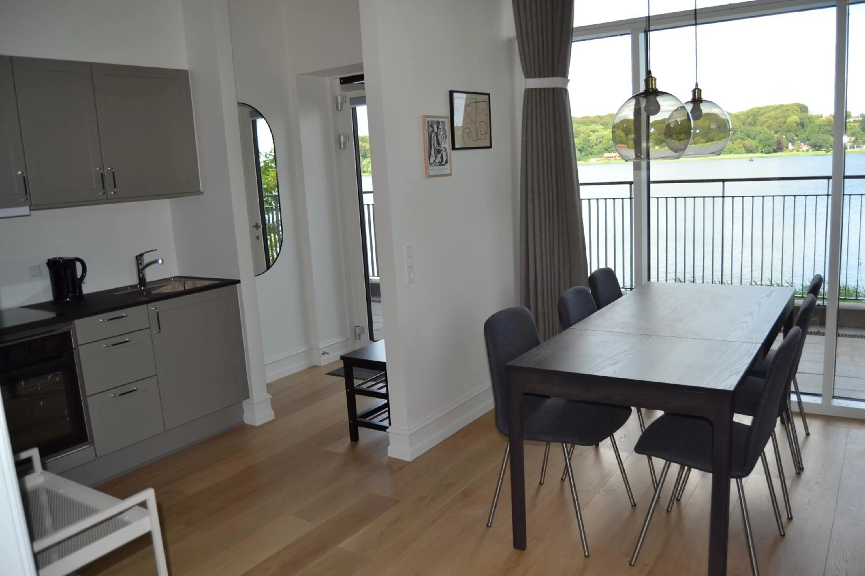 Kitchen or kitchenette in Hotel Lille Nyhavn
