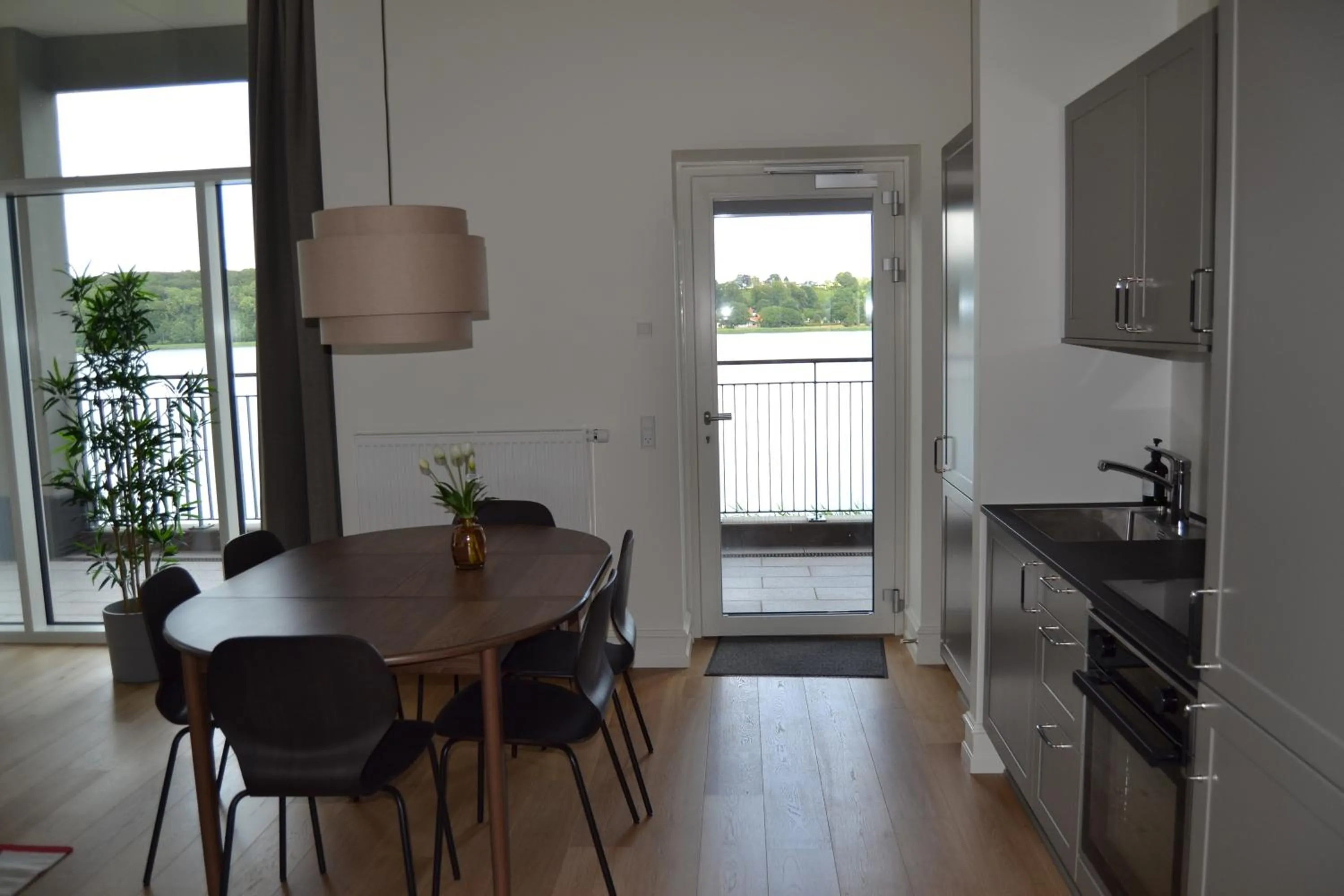 Kitchen or kitchenette in Hotel Lille Nyhavn