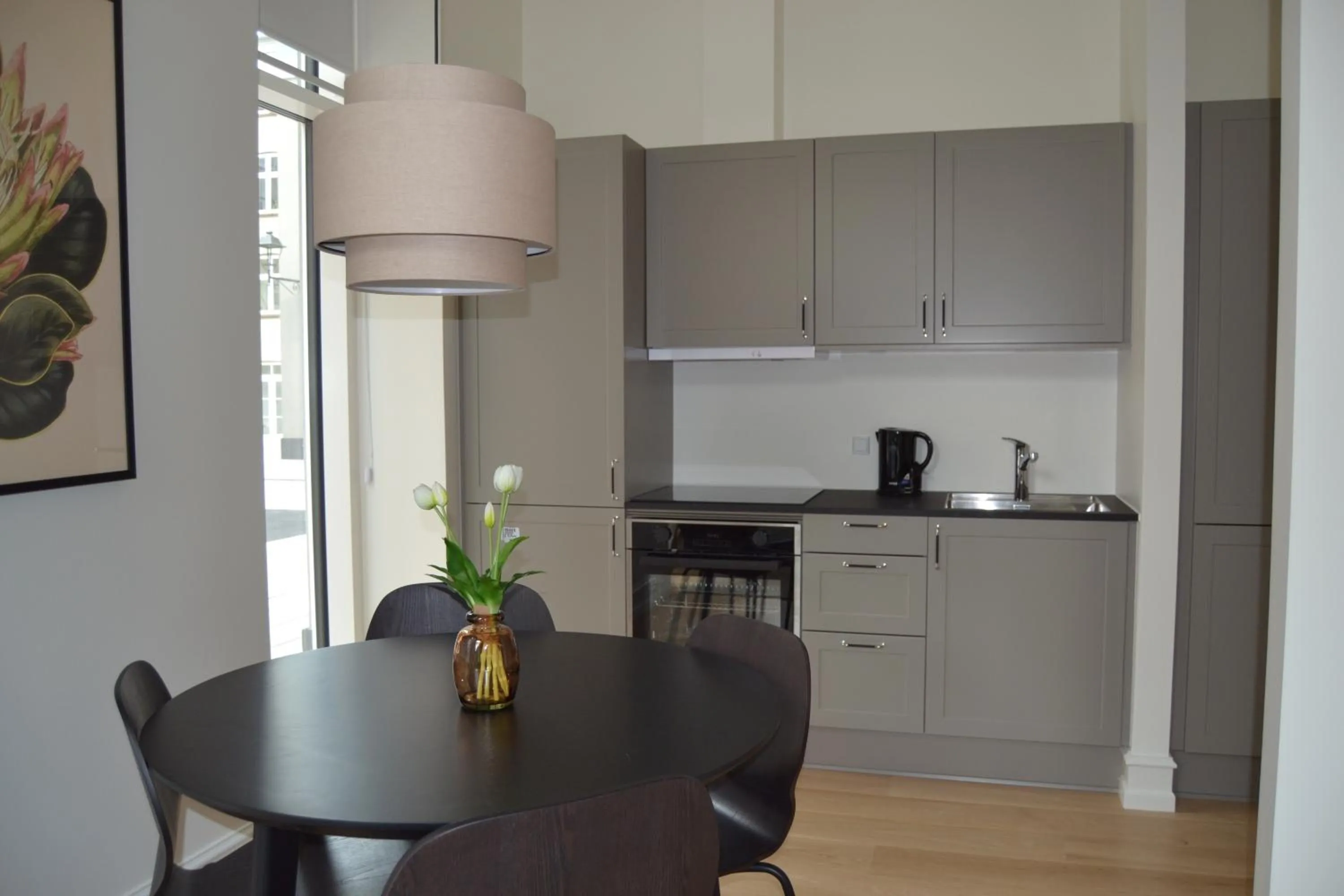 Kitchen or kitchenette in Hotel Lille Nyhavn