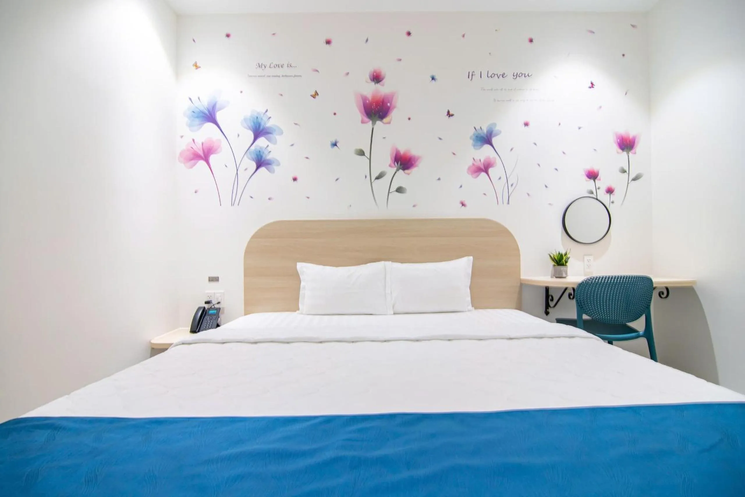 Bed in Bin Bin Hotel 14 Near Vstar School D7