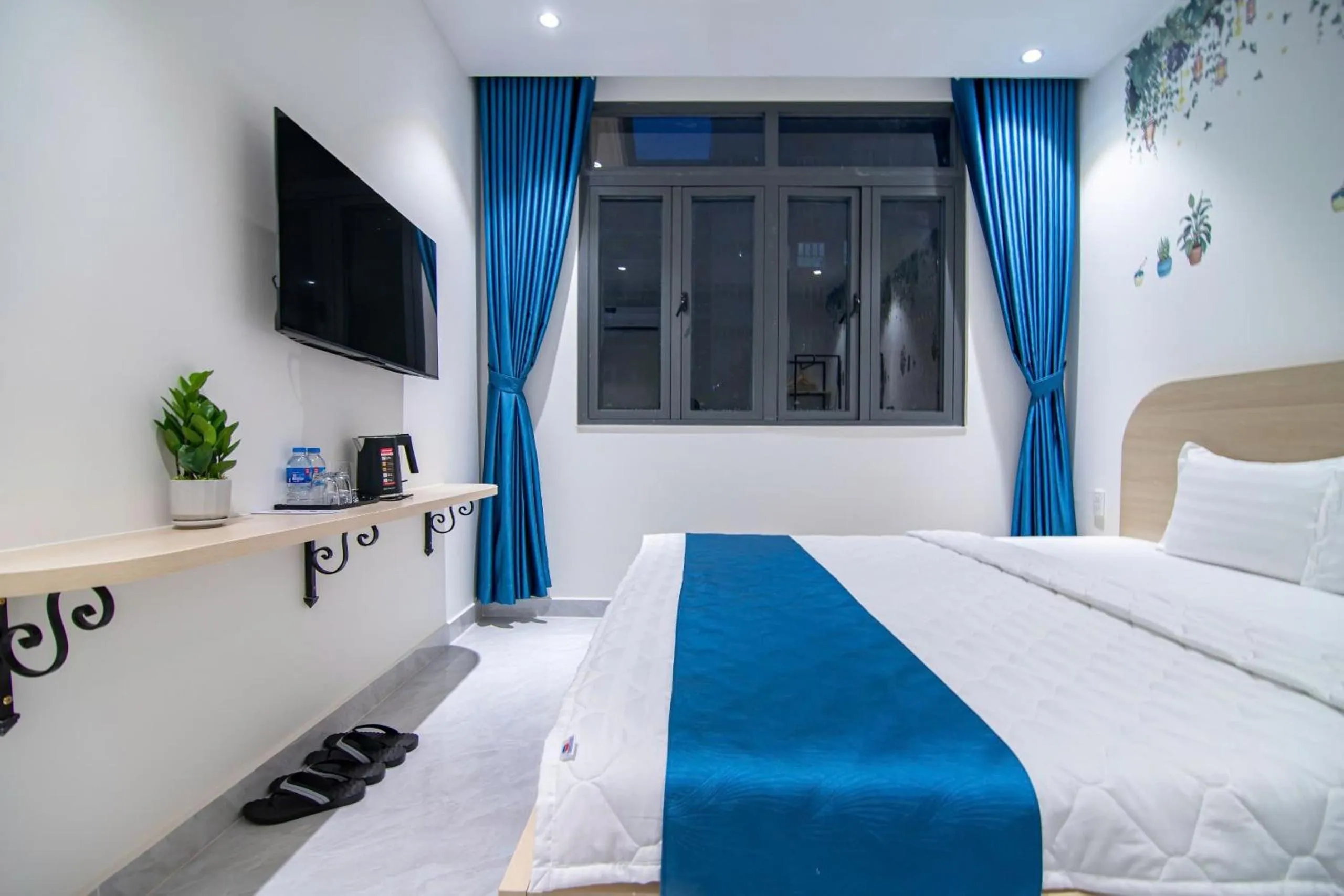 Bed in Bin Bin Hotel 14 Near Vstar School D7