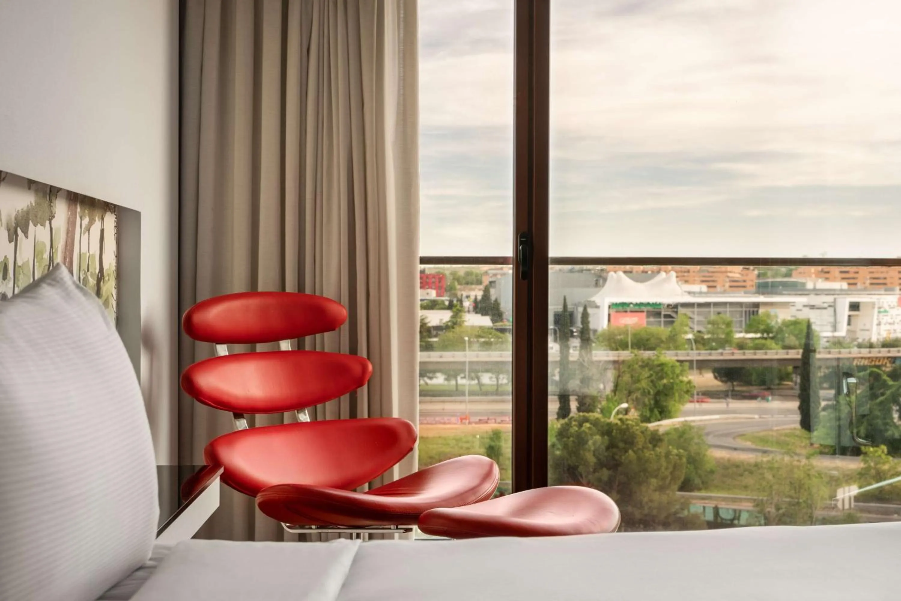 View (from property/room) in Hilton Madrid Airport