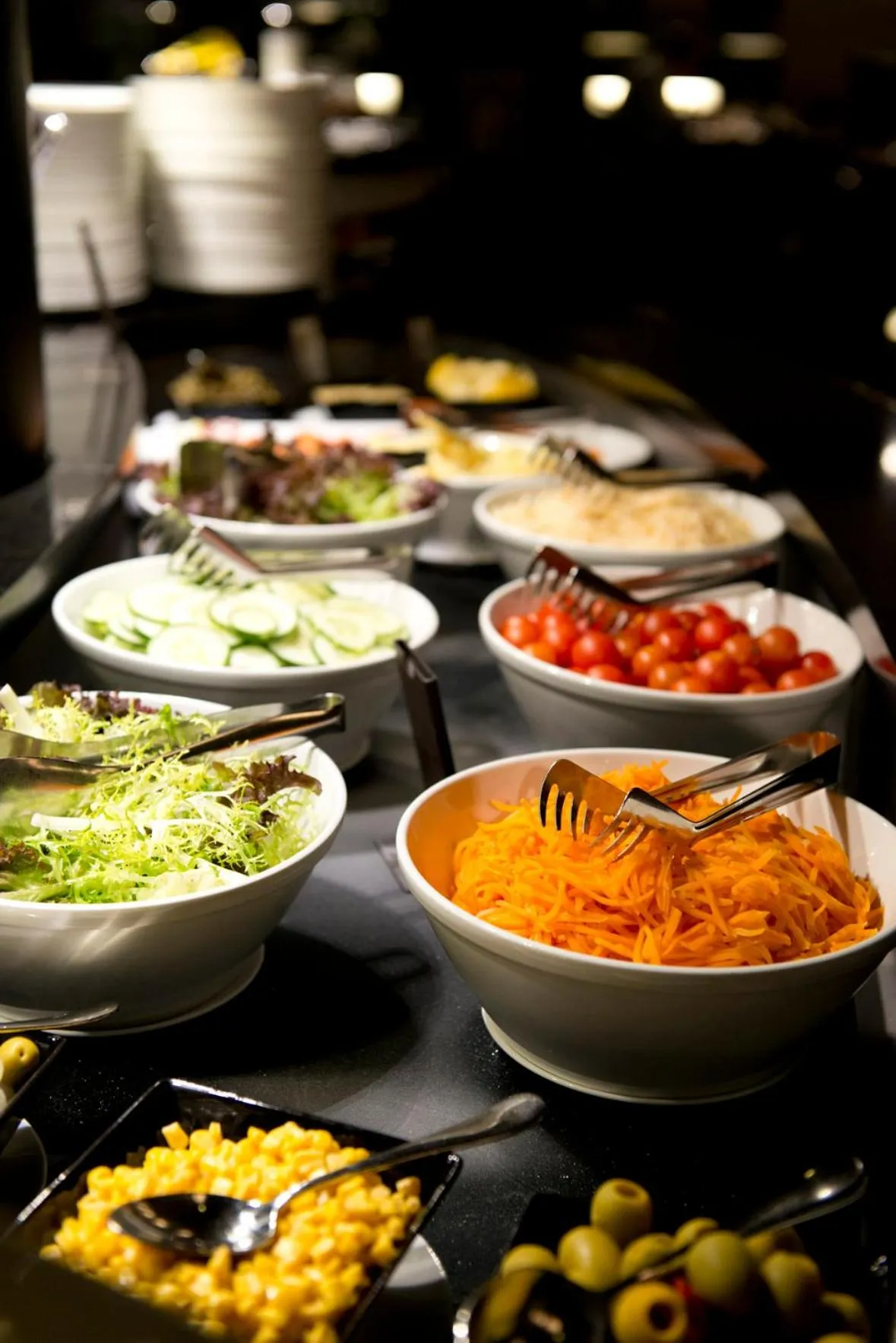 Breakfast in Hilton Madrid Airport