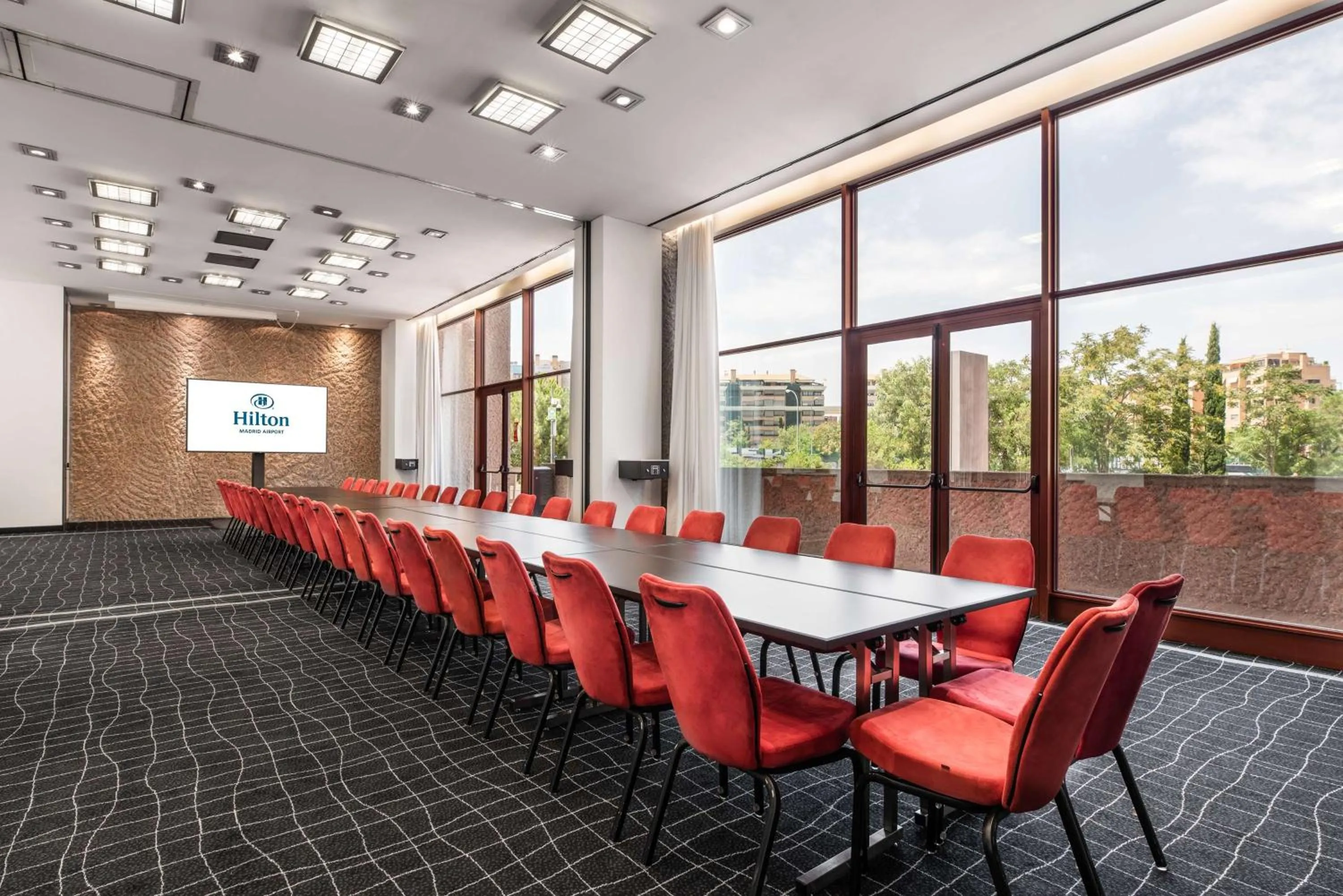 Meeting/conference room in Hilton Madrid Airport