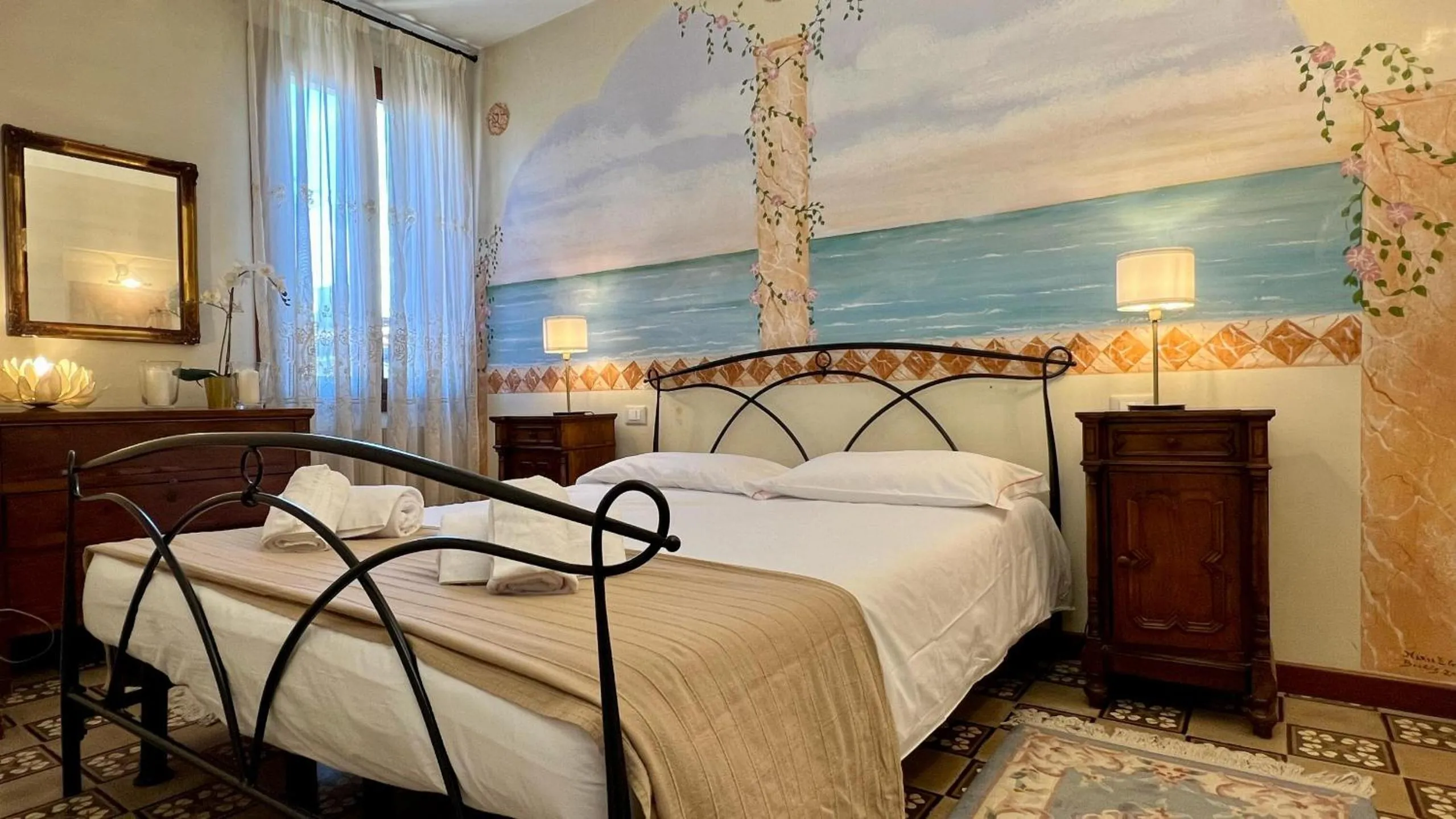 Bed in City Apartments Salute-Accademia
