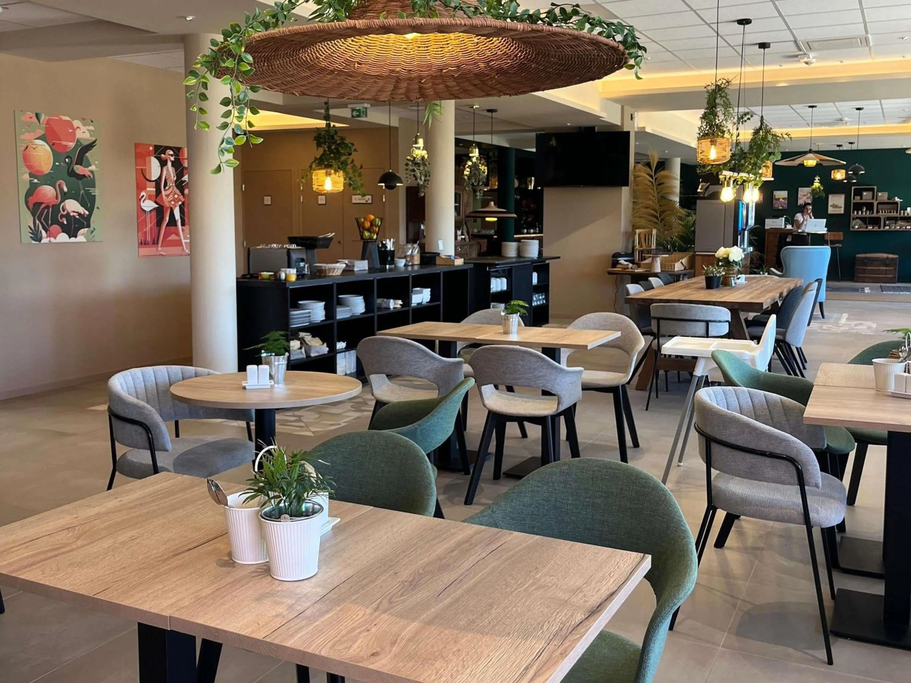 Breakfast in Ibis Budget Porte de Camargue