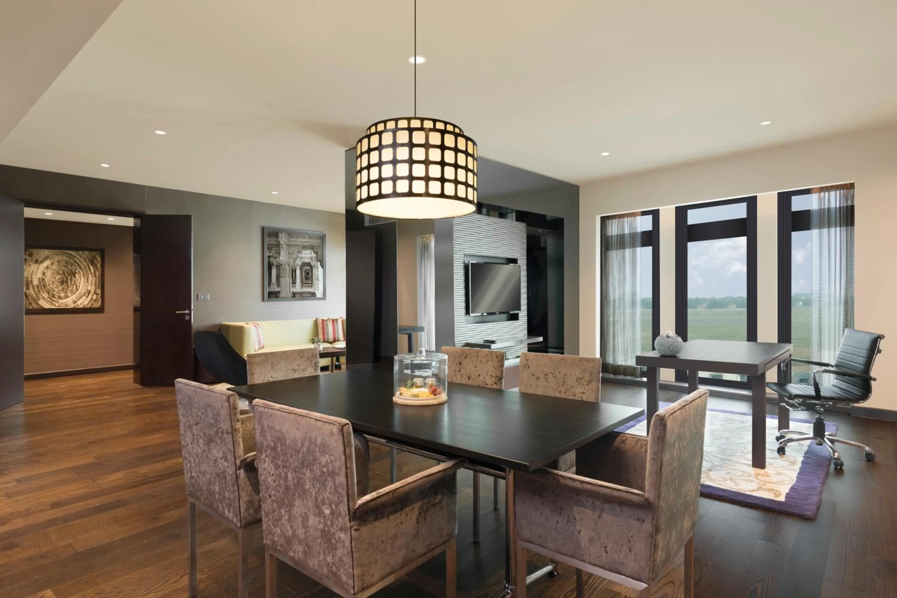 Living room in Pullman New Delhi Aerocity