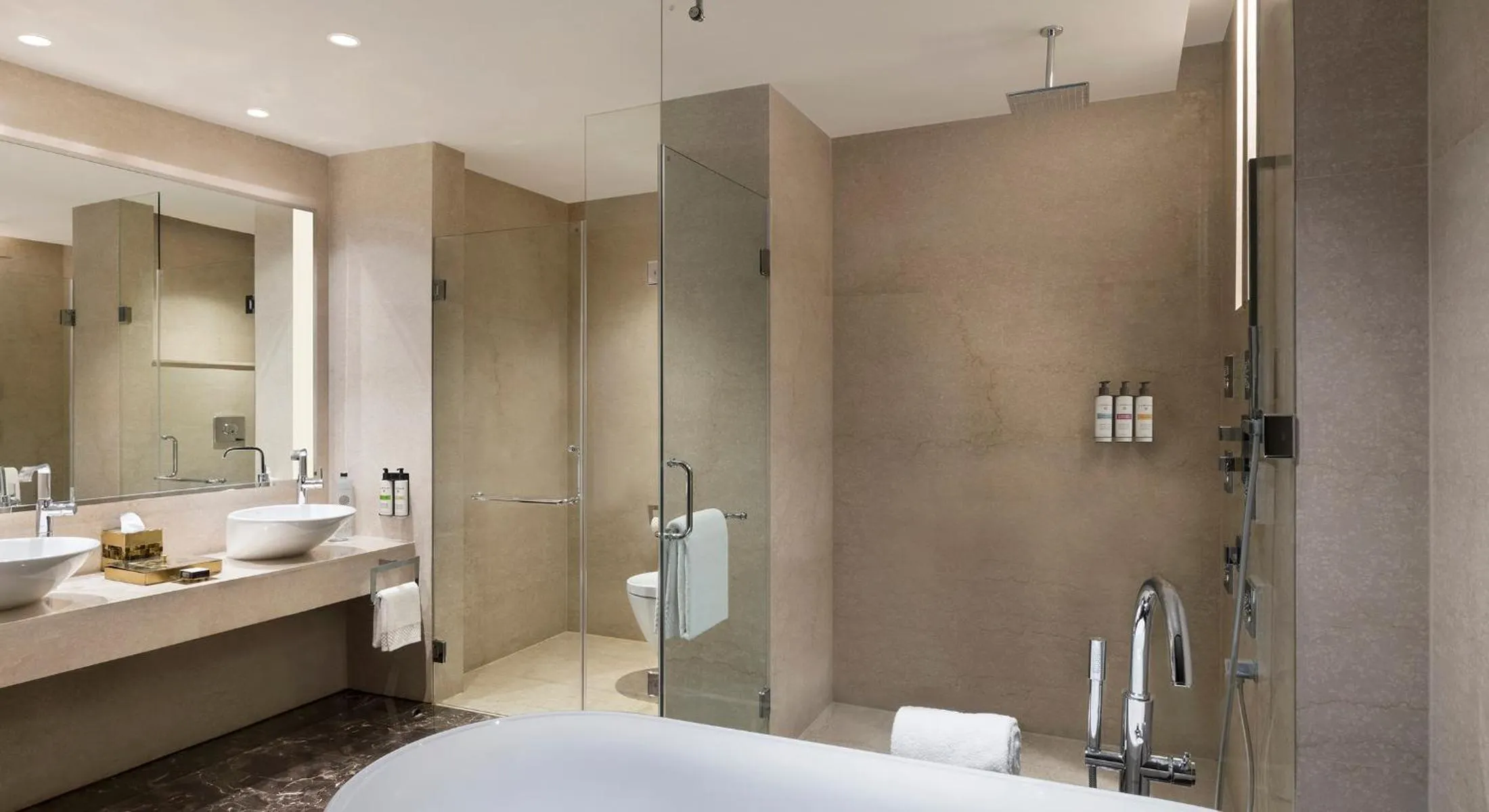 Bathroom in Pullman New Delhi Aerocity