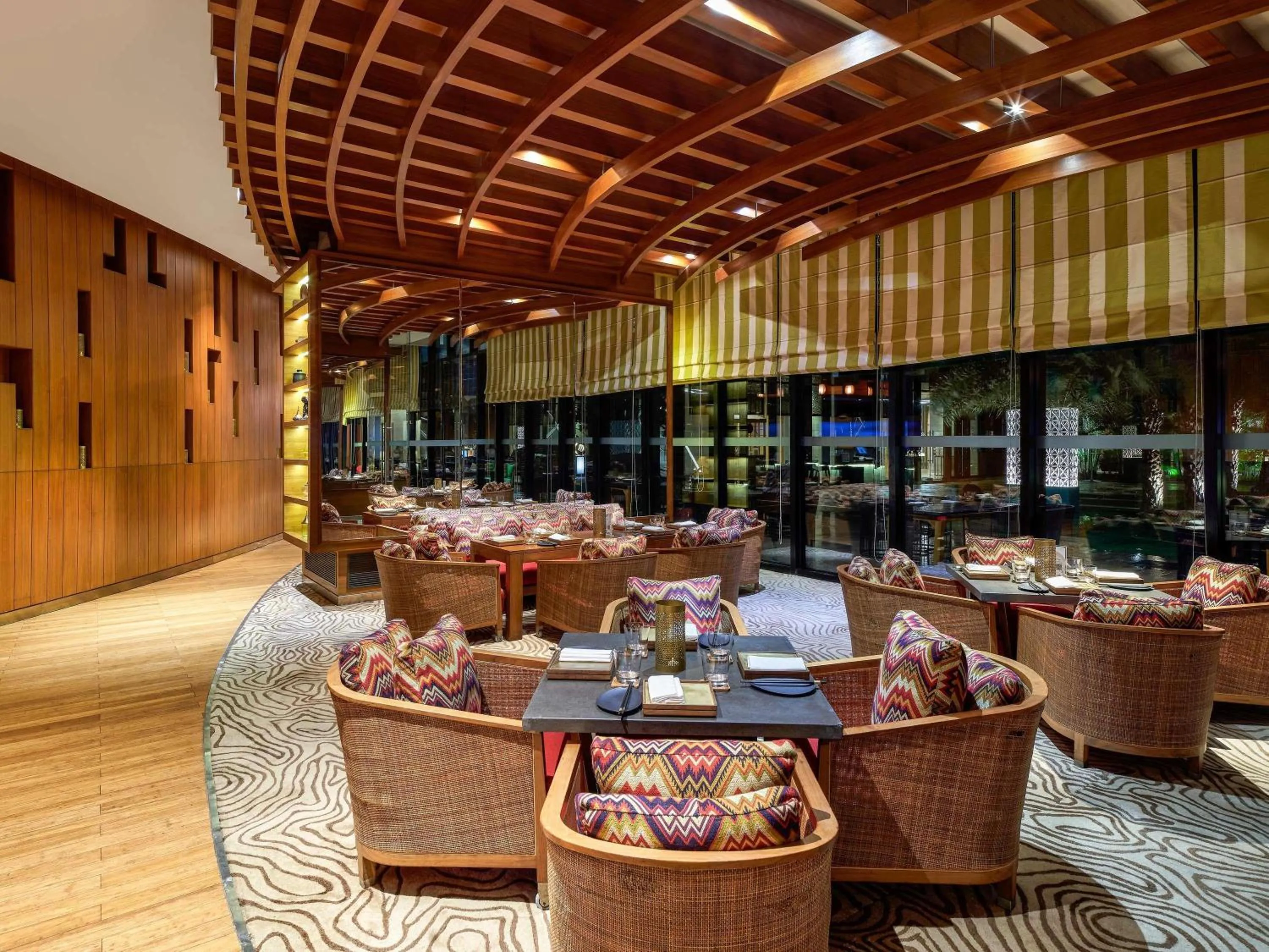 Restaurant/places to eat in Pullman New Delhi Aerocity