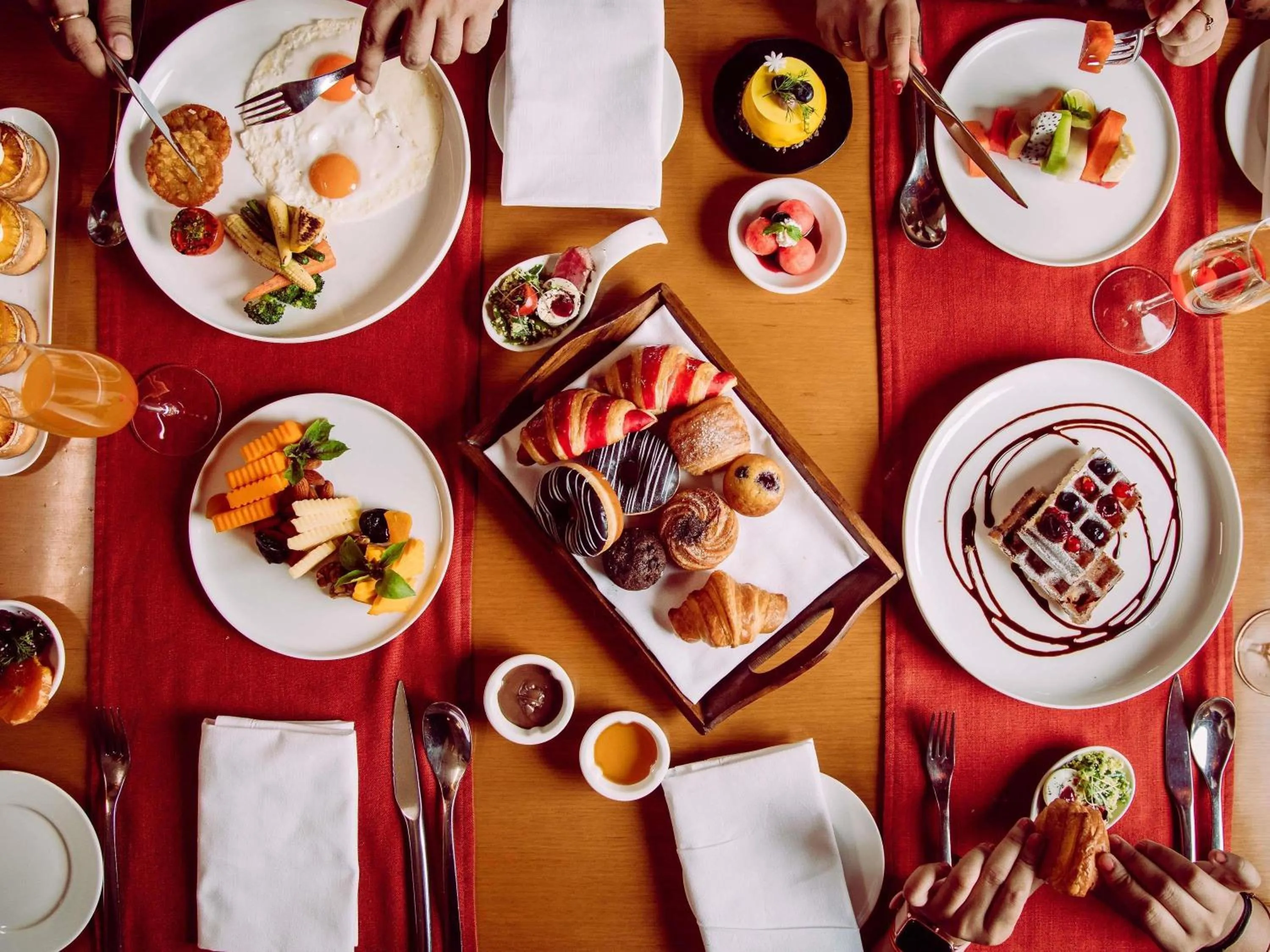 Breakfast in Novotel New Delhi Aerocity