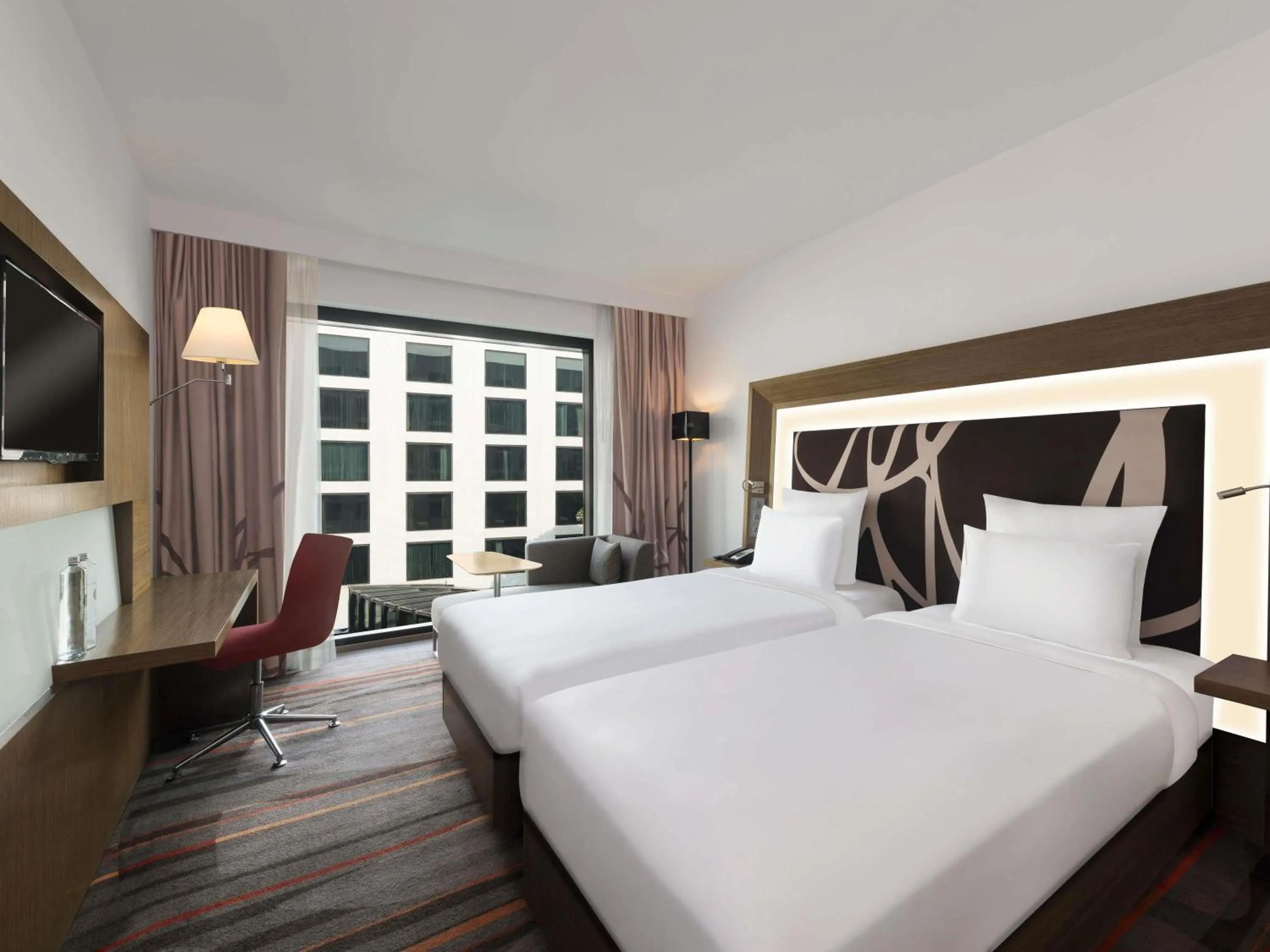 Bedroom, Bed in Novotel New Delhi Aerocity