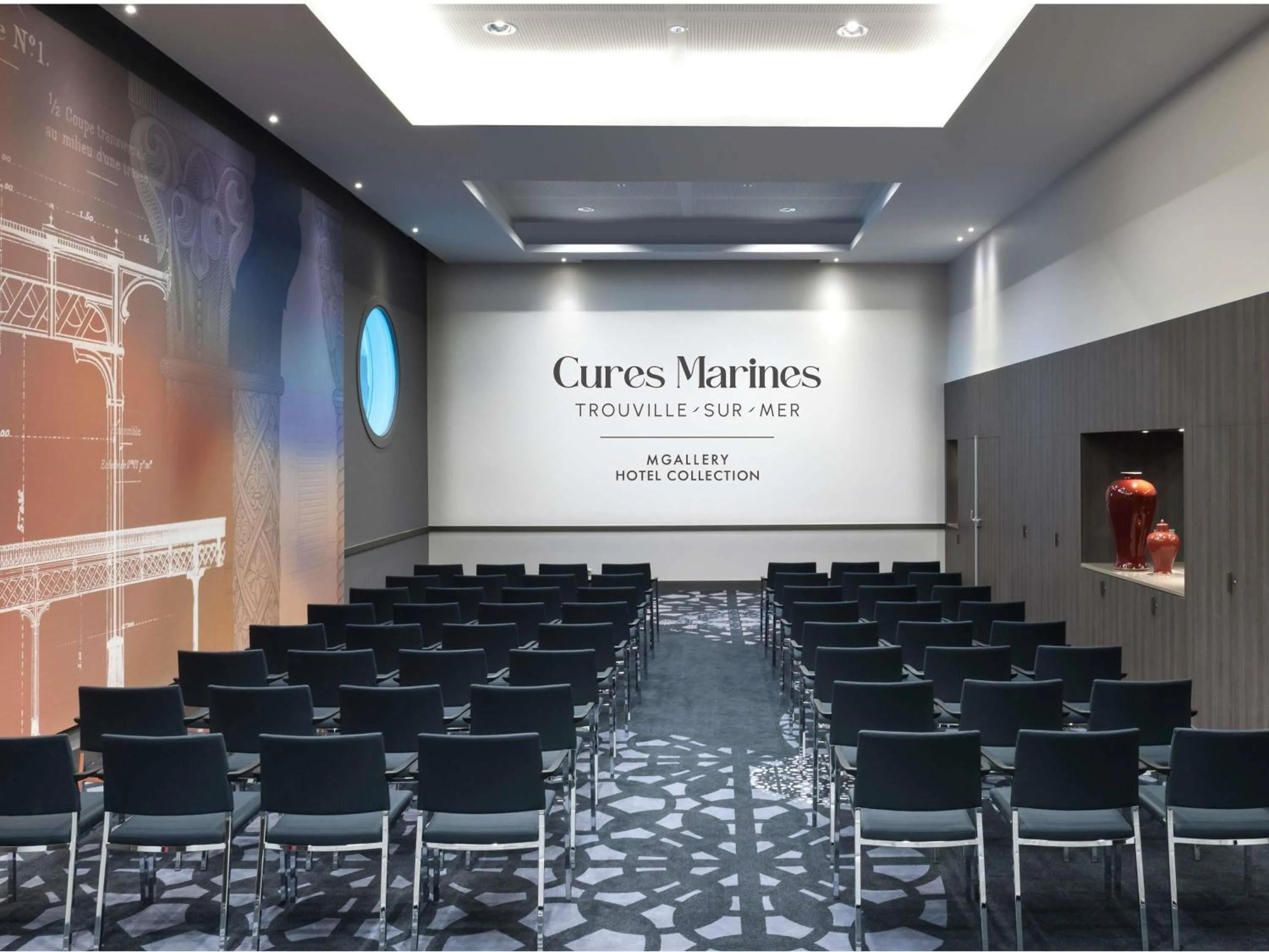 Meeting/conference room in Cures Marines Hotel Thalasso & Spa Trouville - MGallery Collection