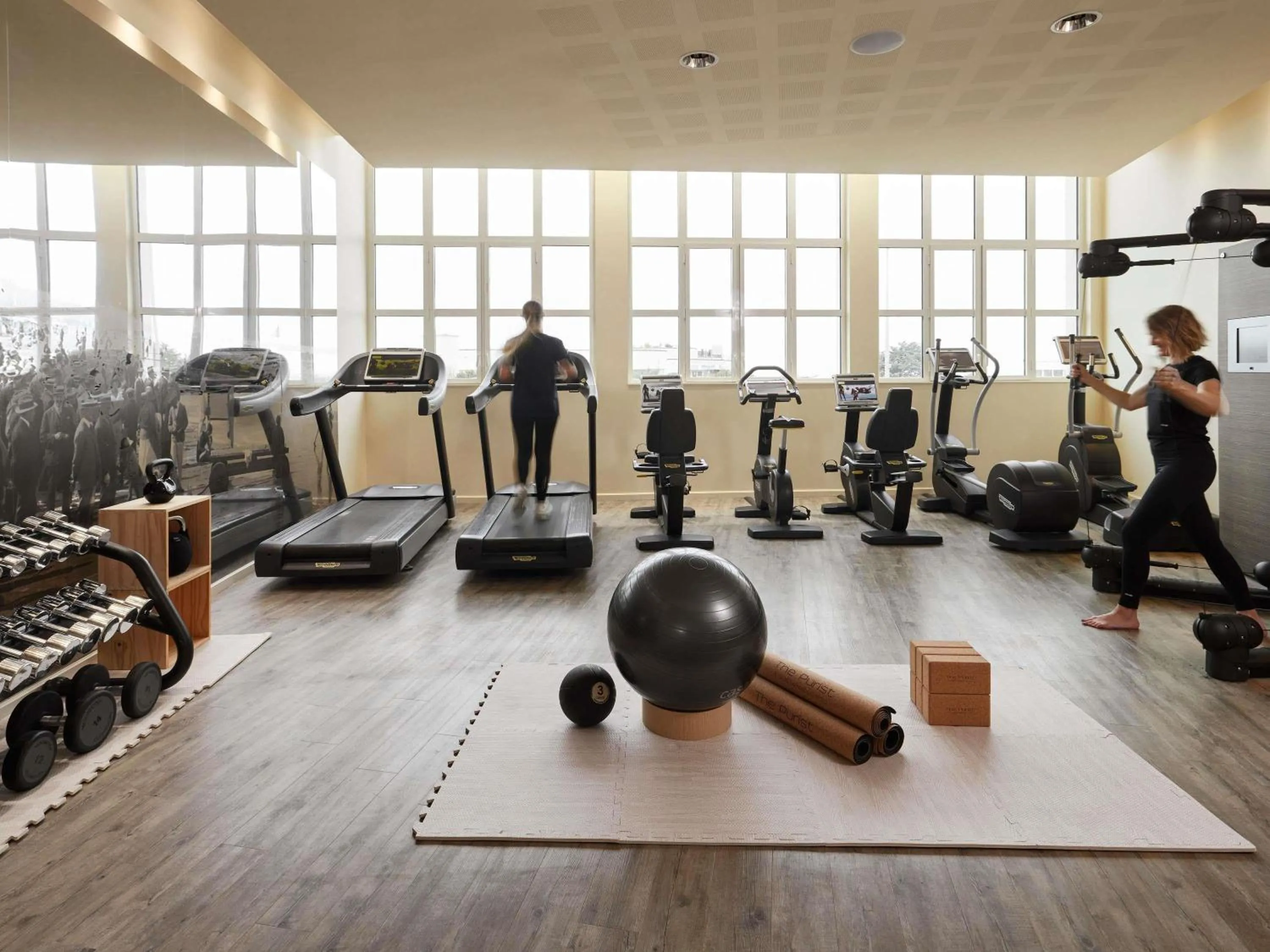Fitness centre/facilities in Cures Marines Hotel Thalasso & Spa Trouville - MGallery Collection