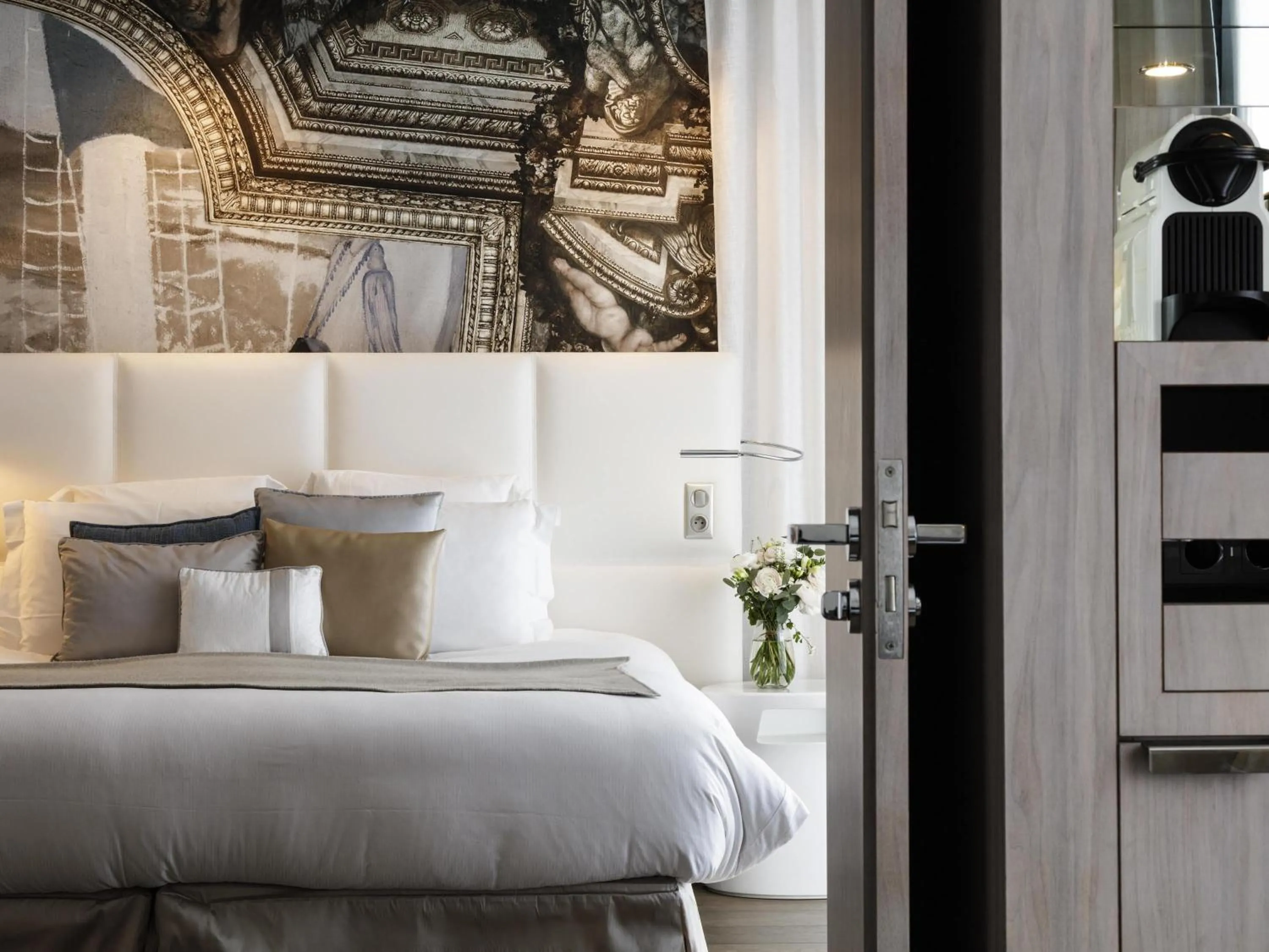 Photo of the whole room, Bed in Cures Marines Hotel Thalasso & Spa Trouville - MGallery Collection