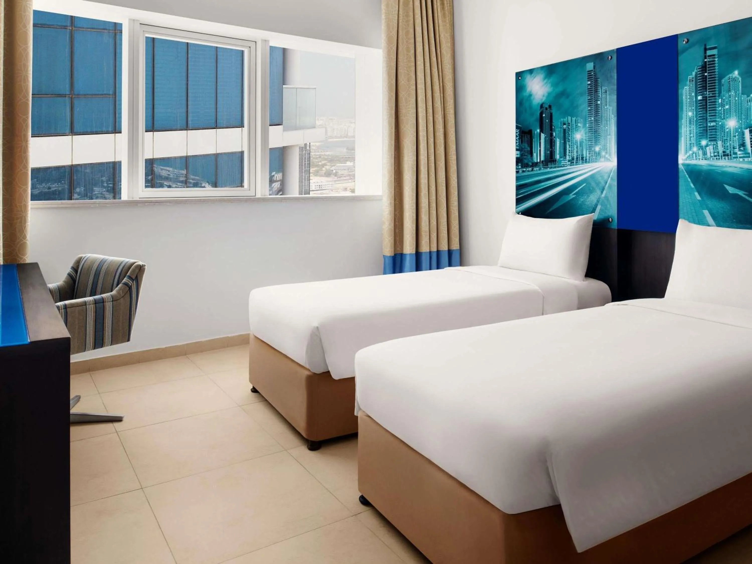 Bedroom, Bed in Adagio Premium Dubai Al Barsha