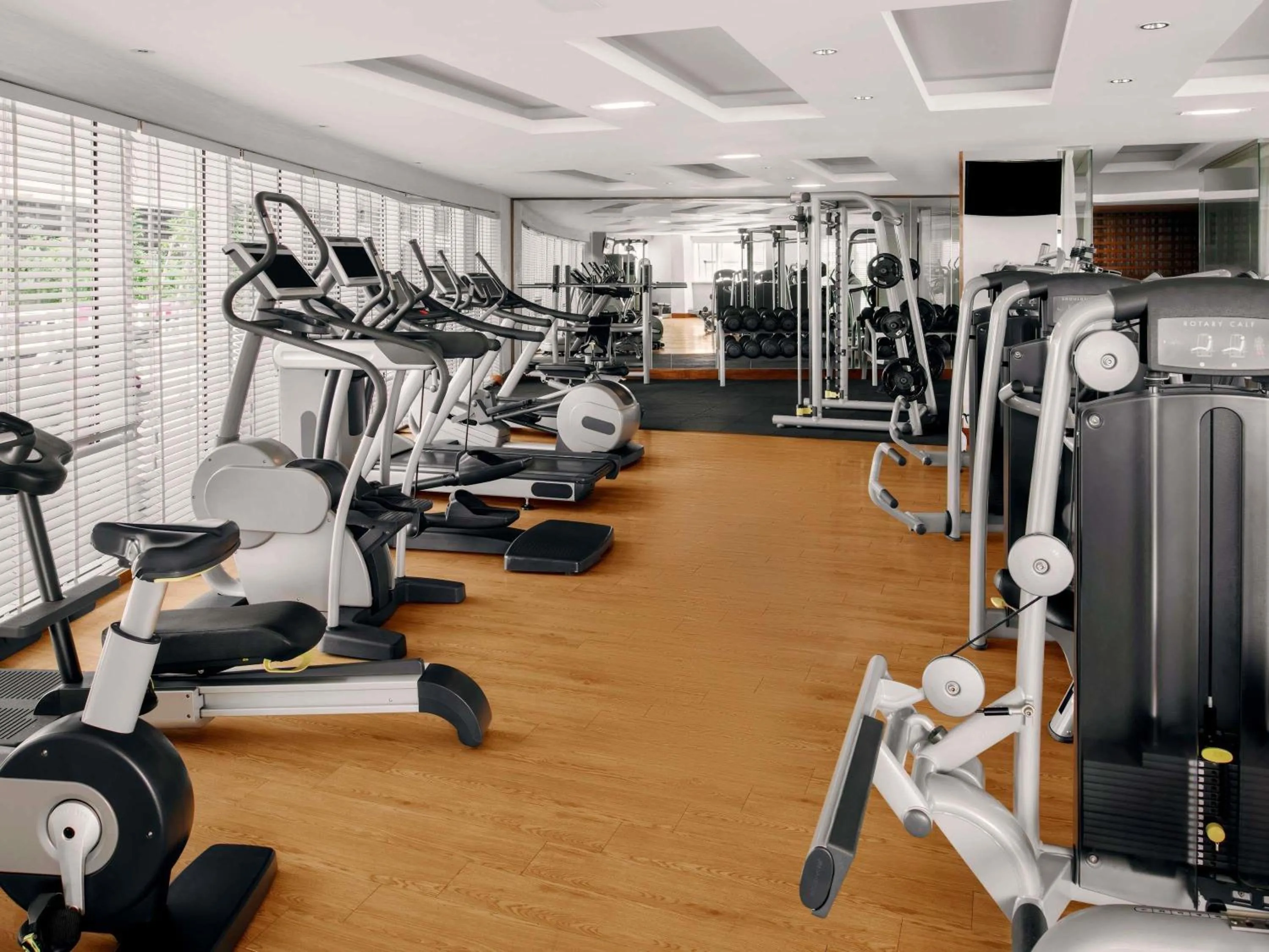 Fitness centre/facilities in Adagio Premium Dubai Al Barsha