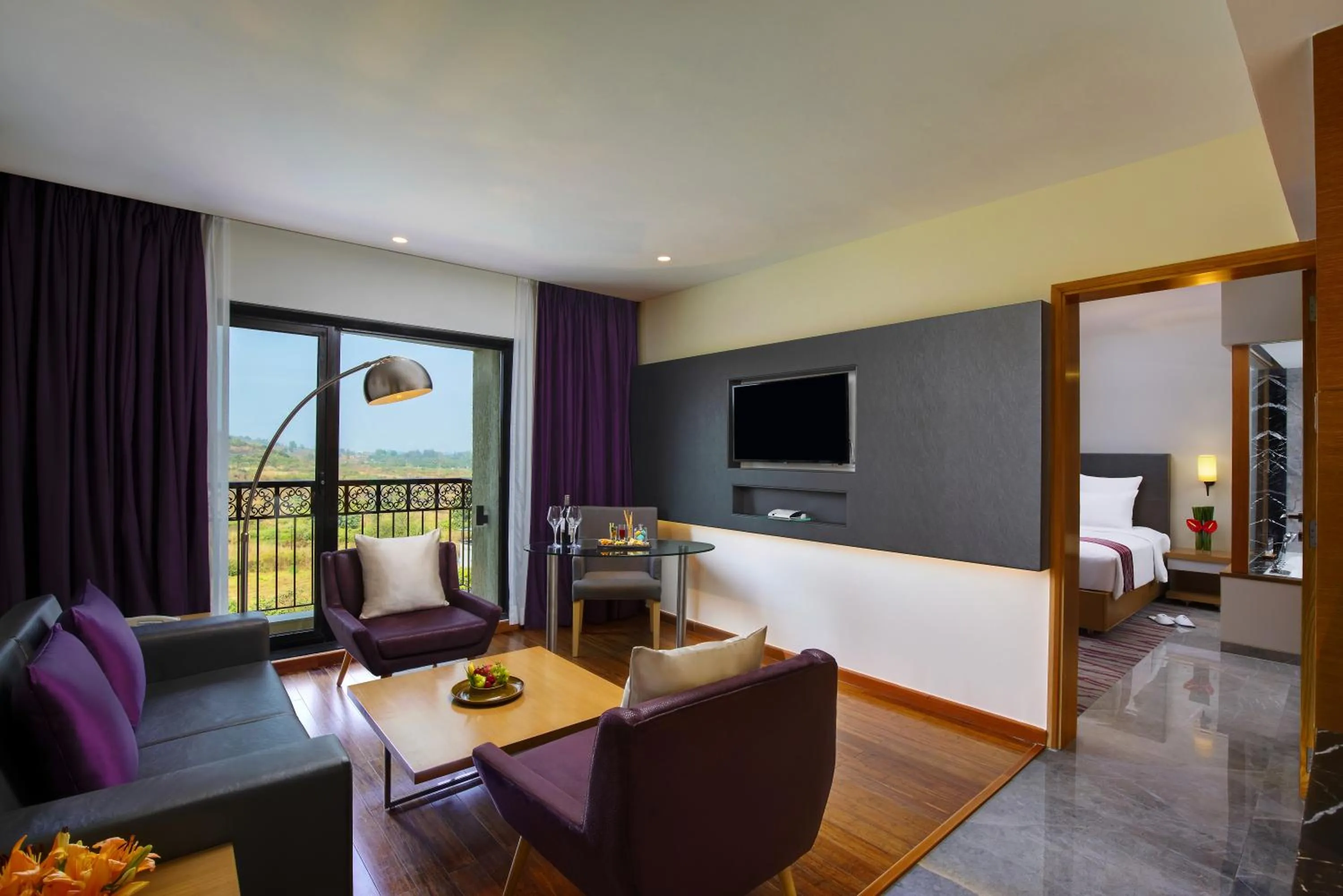 Living room in Novotel Imagicaa Khopoli