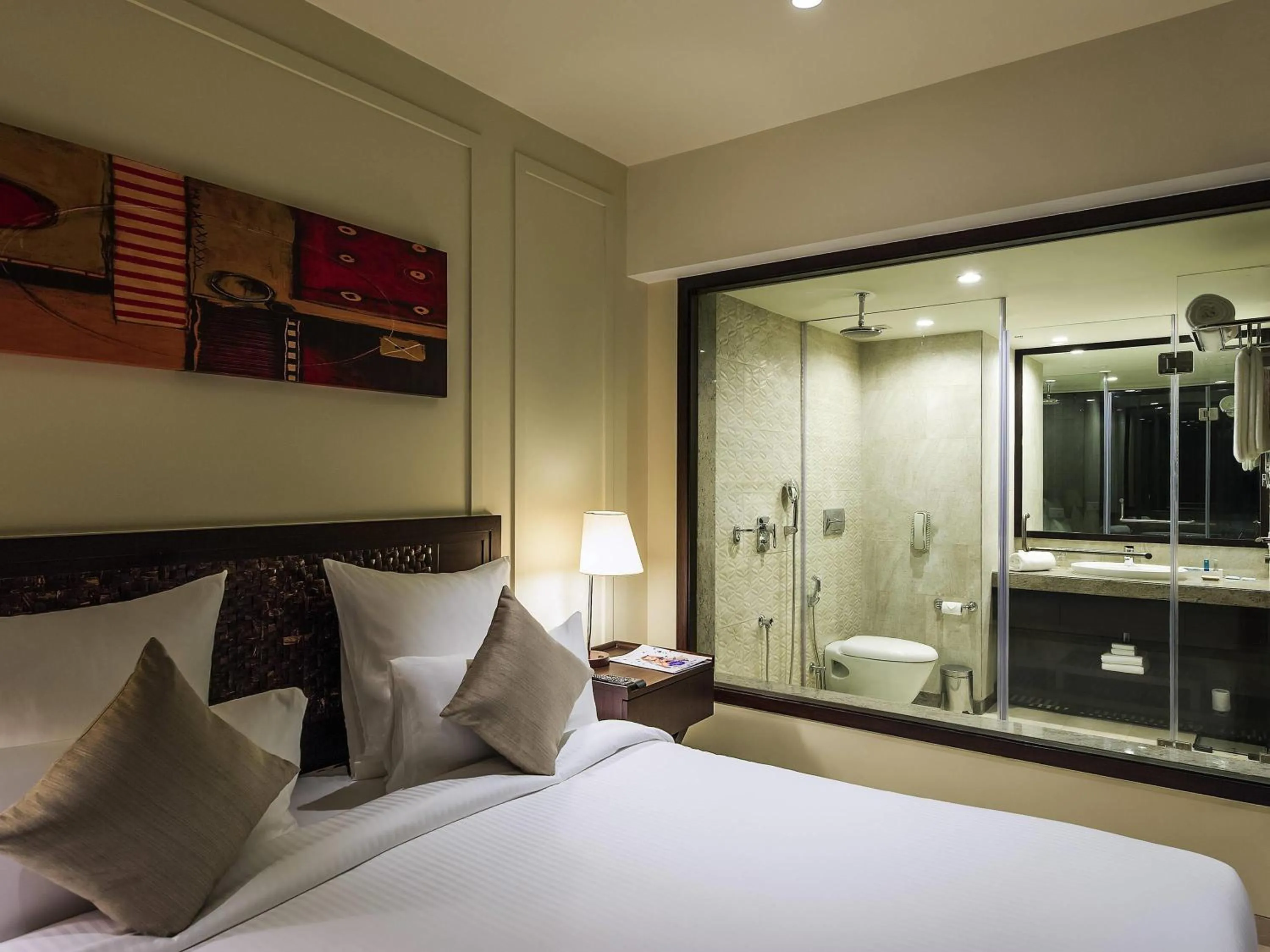 Bedroom, Bed in Novotel Imagicaa Khopoli