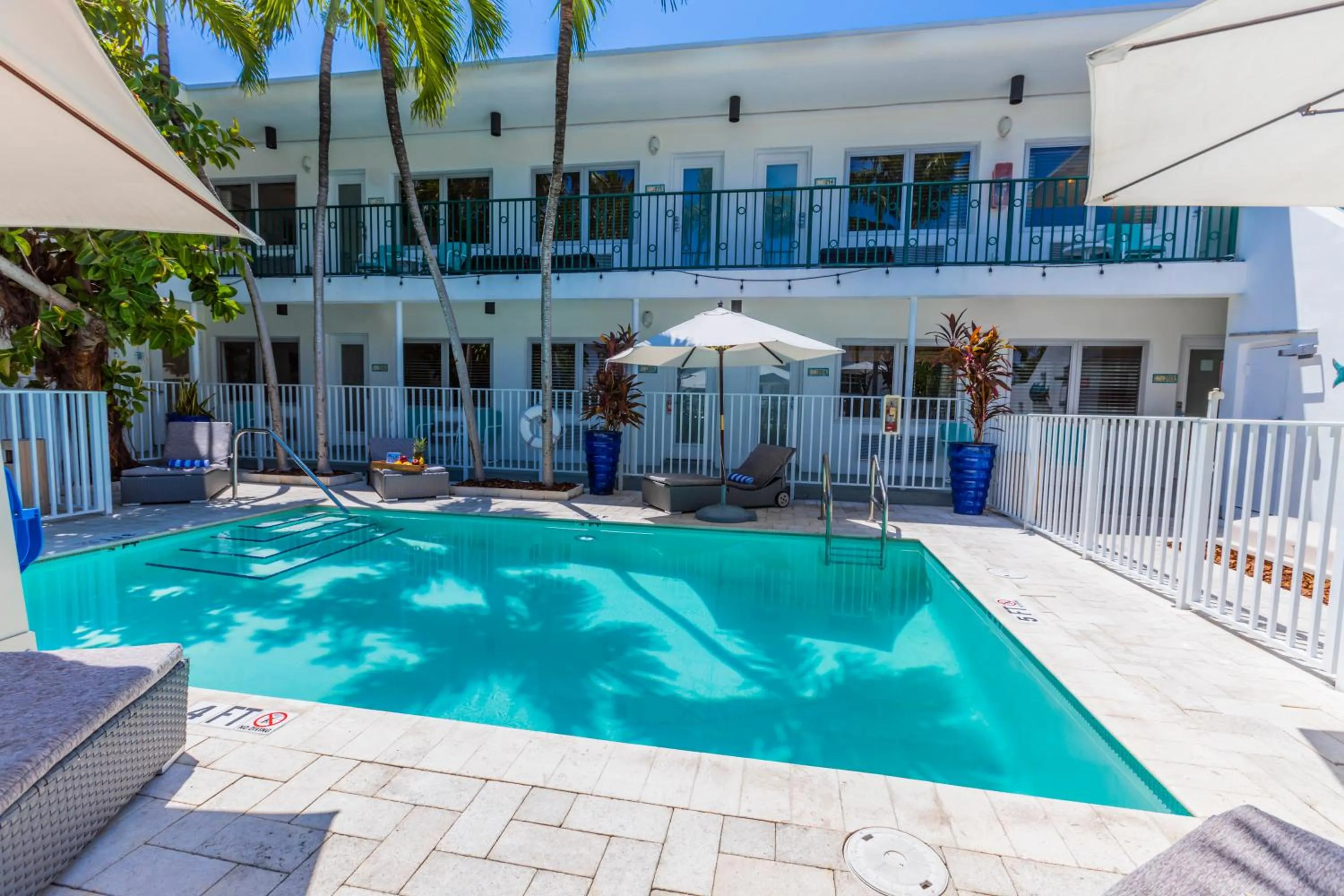 Property building in Seaside All Suites Hotel