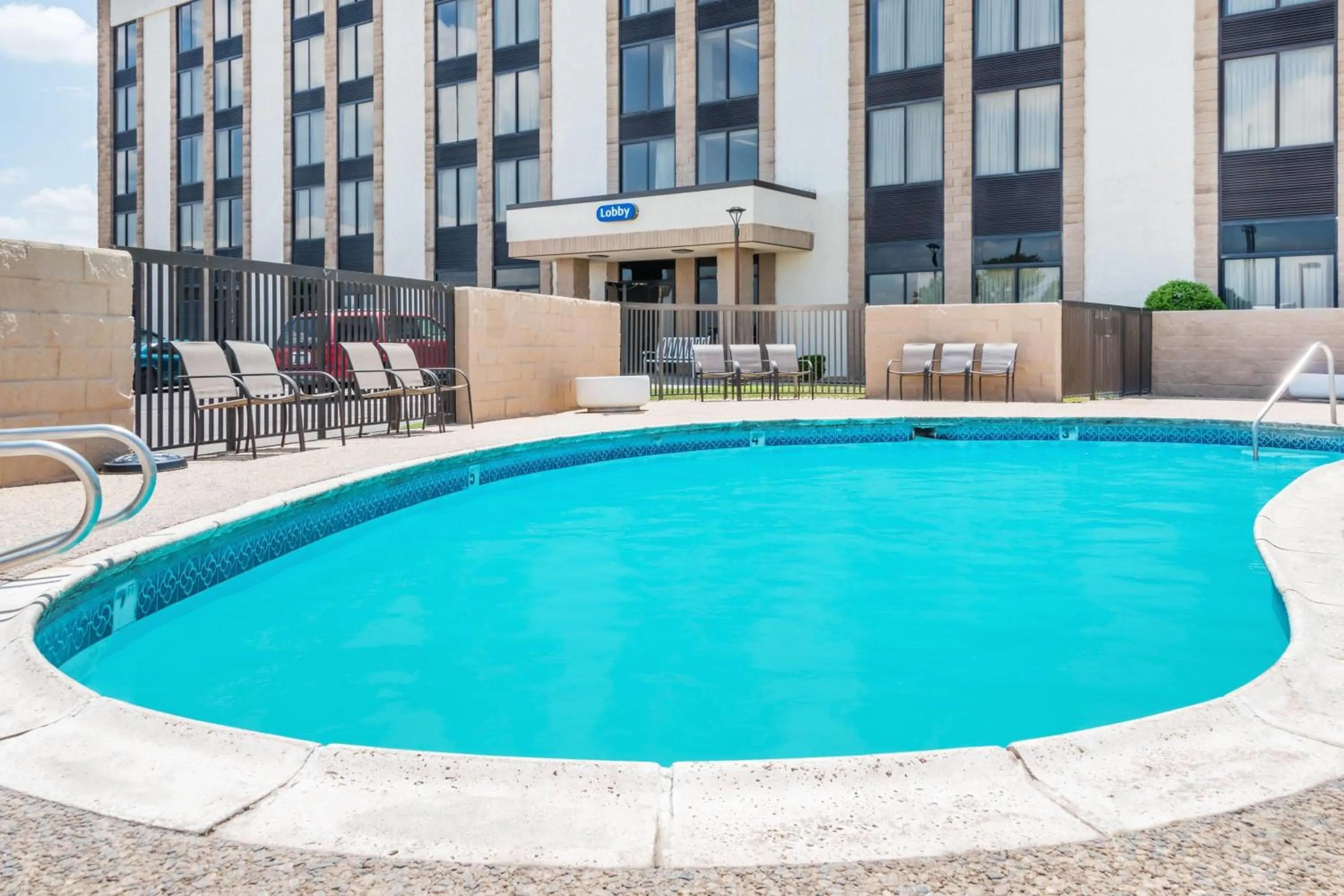 Pool view in Days Inn by Wyndham Amarillo East