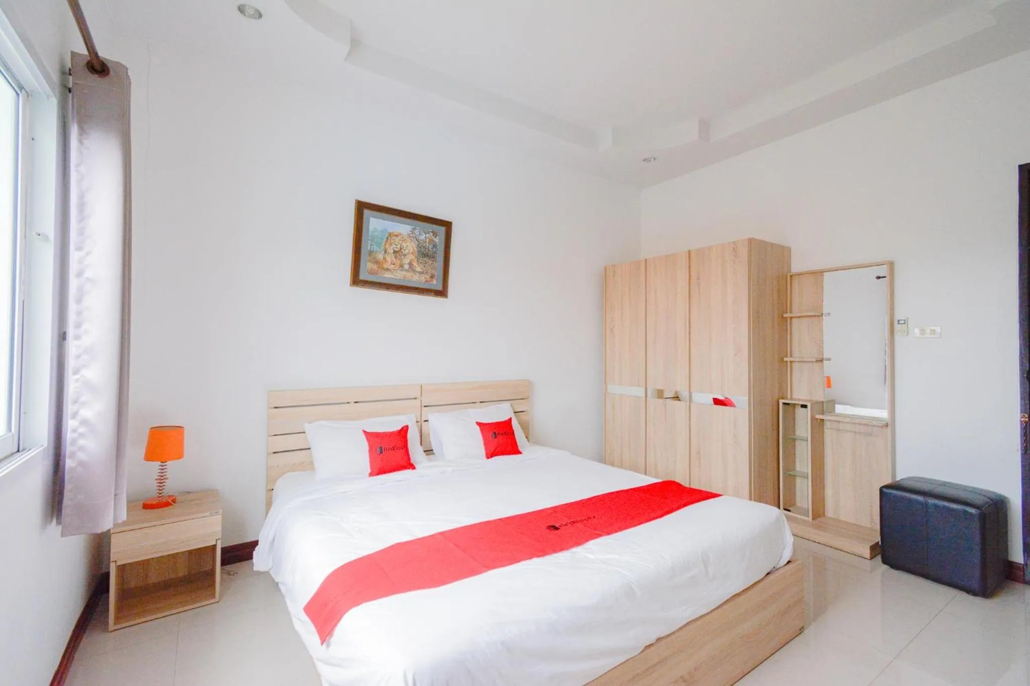 Bed in Baan Noppadol Hua Hin Resort