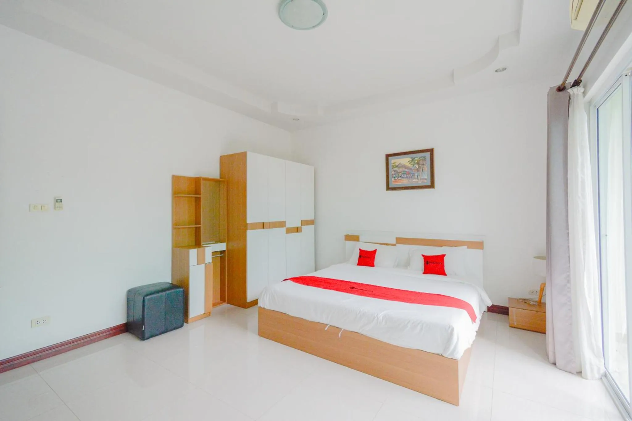 Bed in Baan Noppadol Hua Hin Resort
