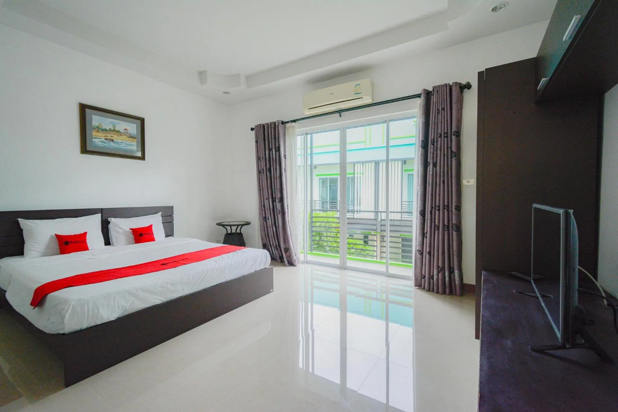 Bed in Baan Noppadol Hua Hin Resort