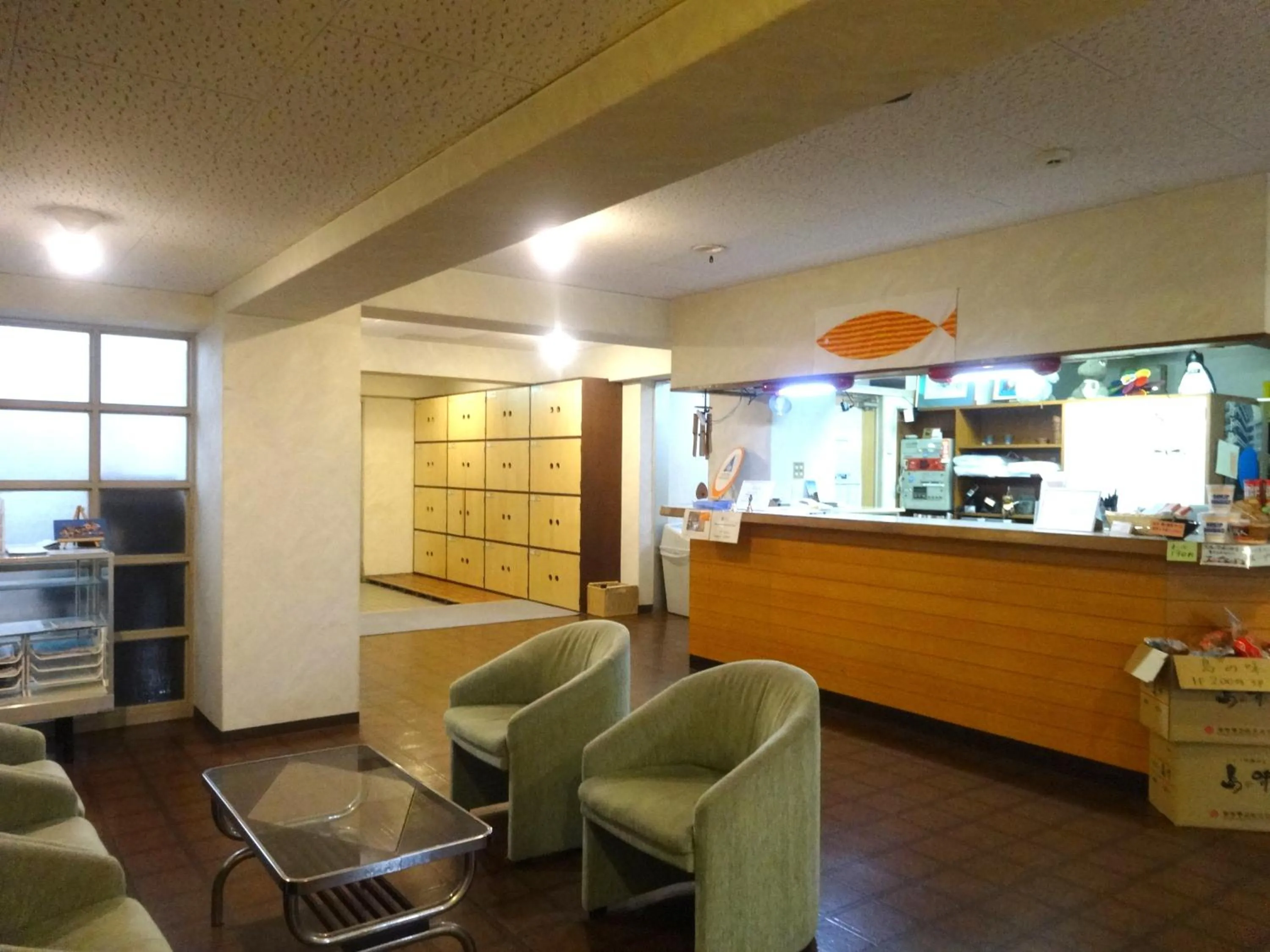 Lobby or reception in Shodoshima Olive Youth Hostel