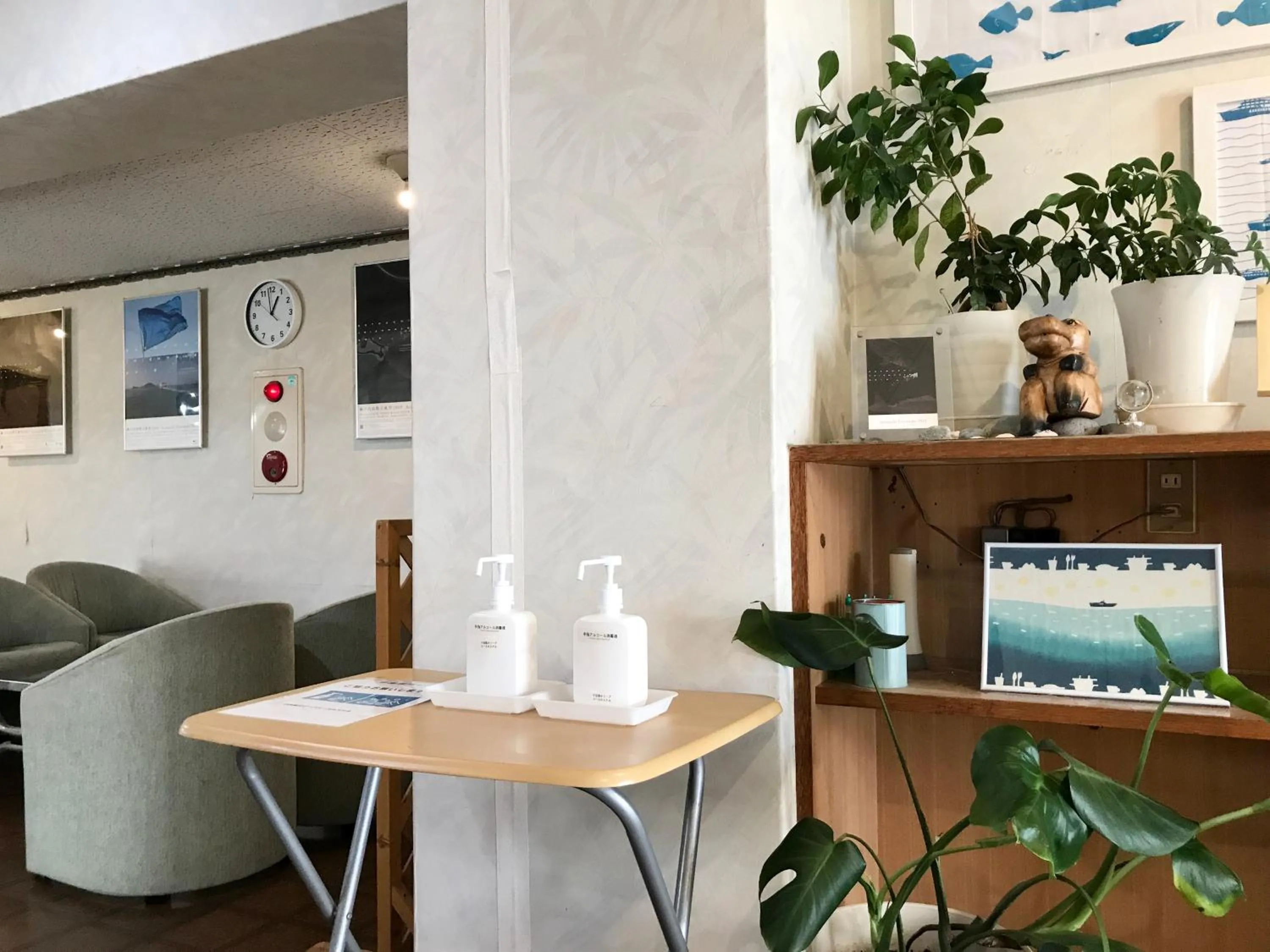 Lobby or reception in Shodoshima Olive Youth Hostel