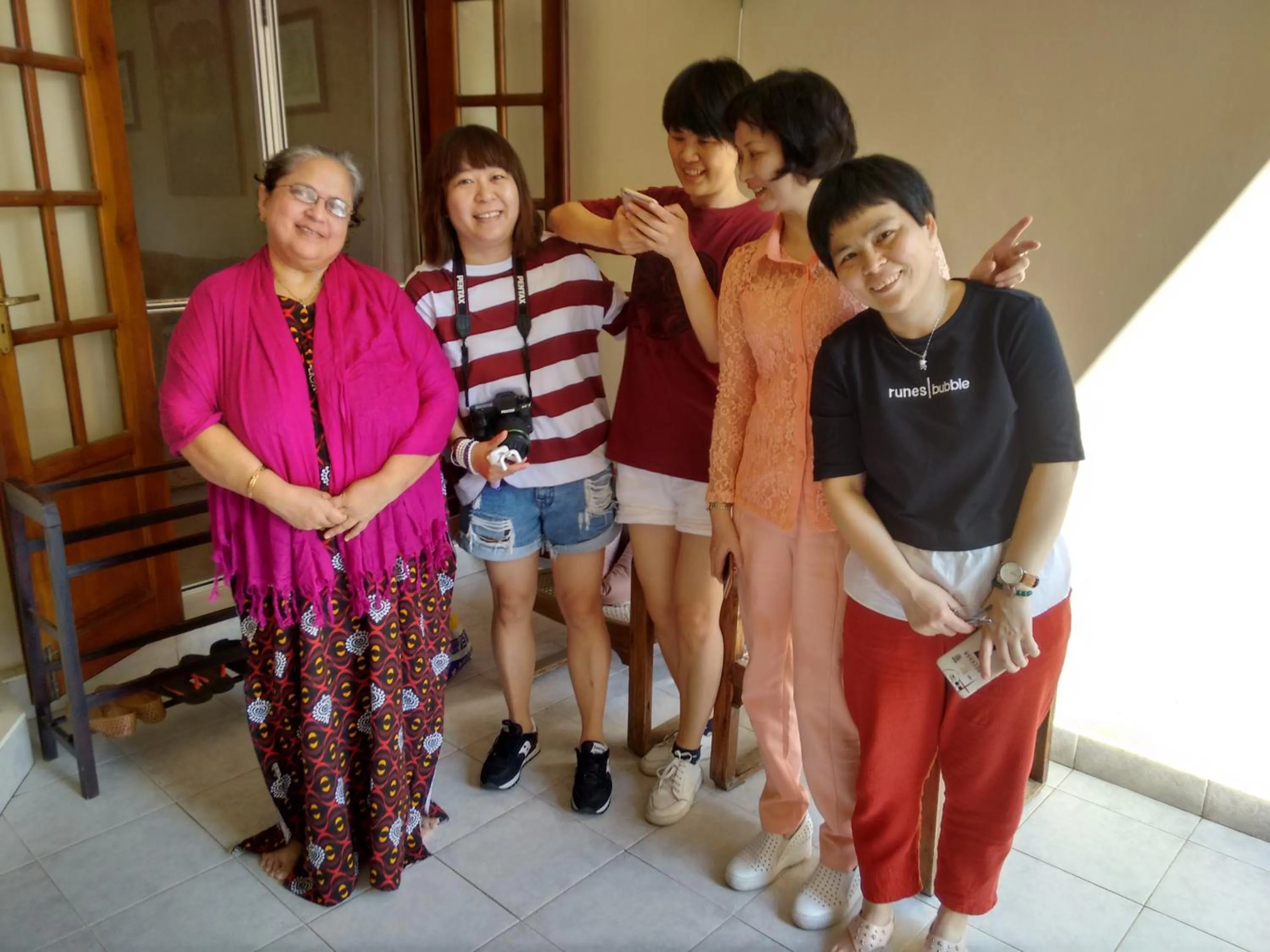 group of guests in Janishi Residencies