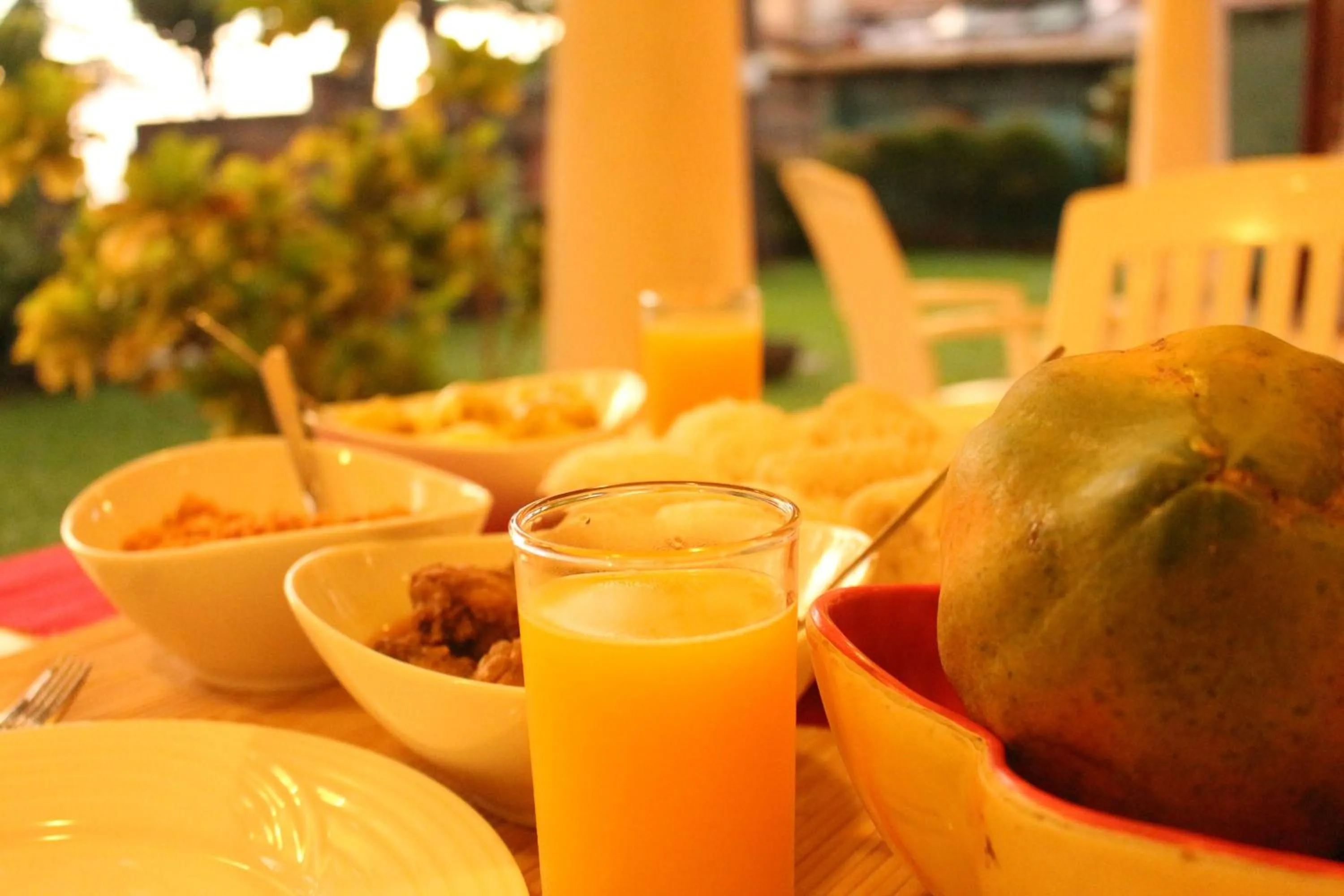 Food close-up in Janishi Residencies