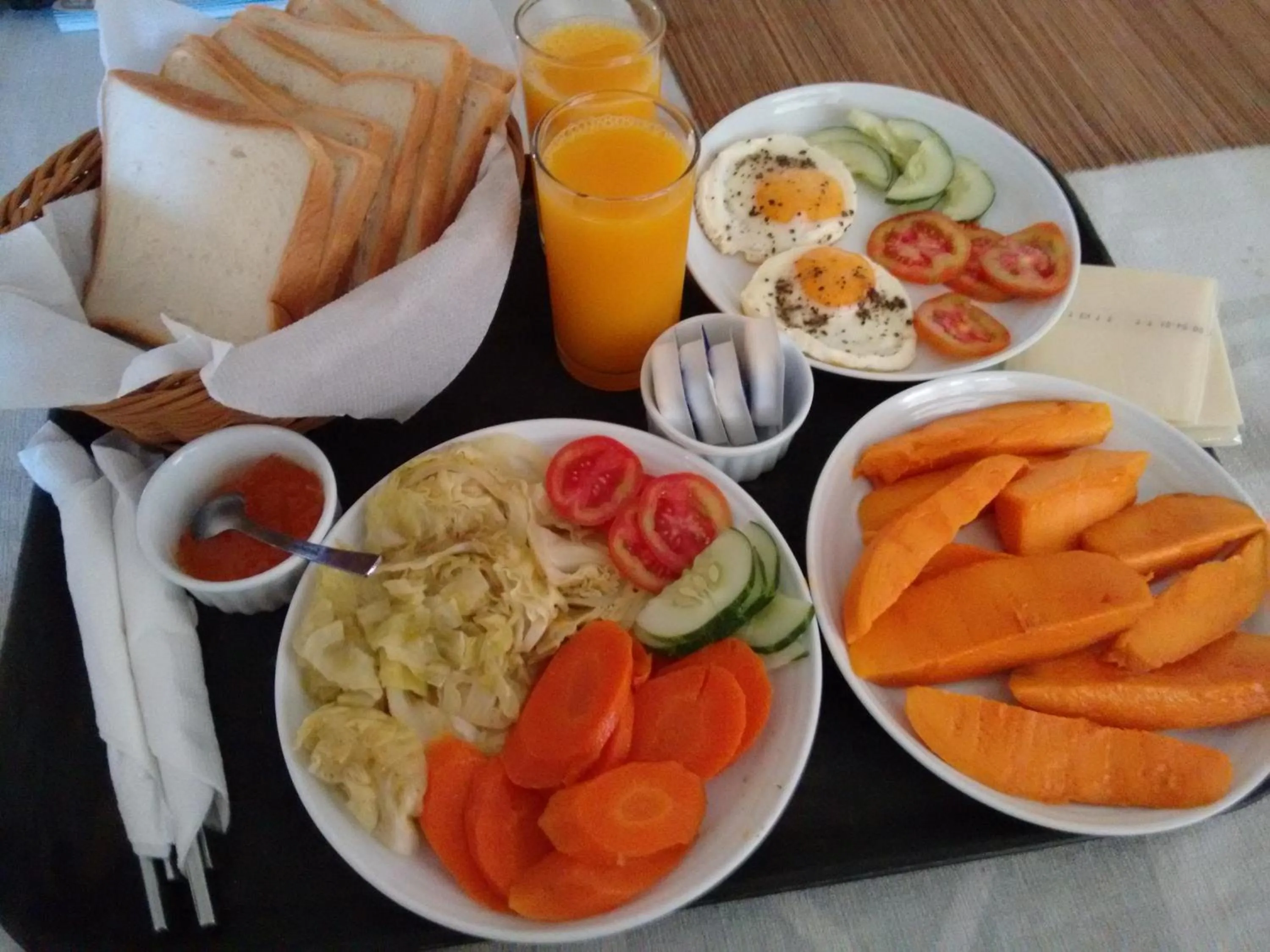 Breakfast in Janishi Residencies