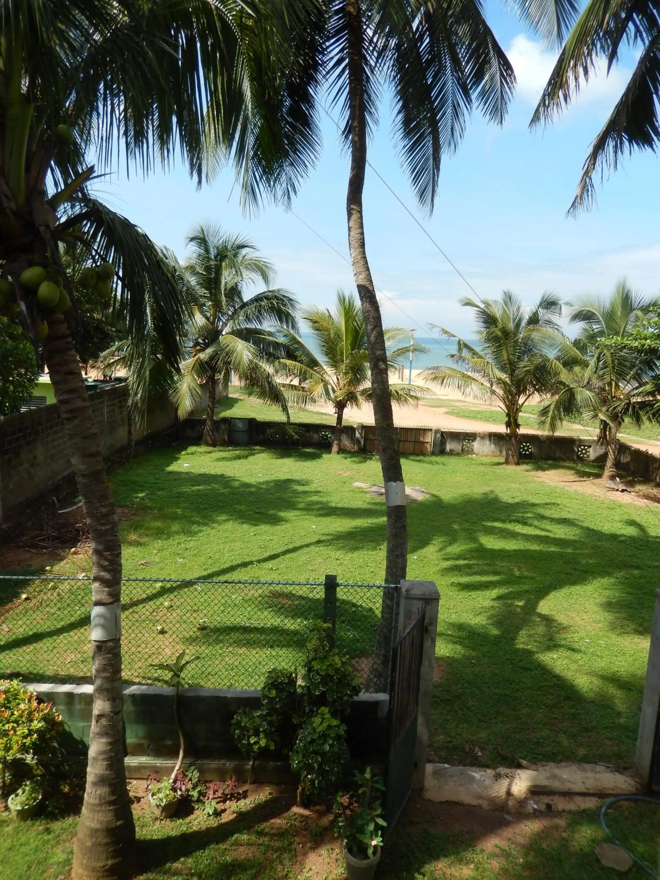 Garden view in Janishi Residencies