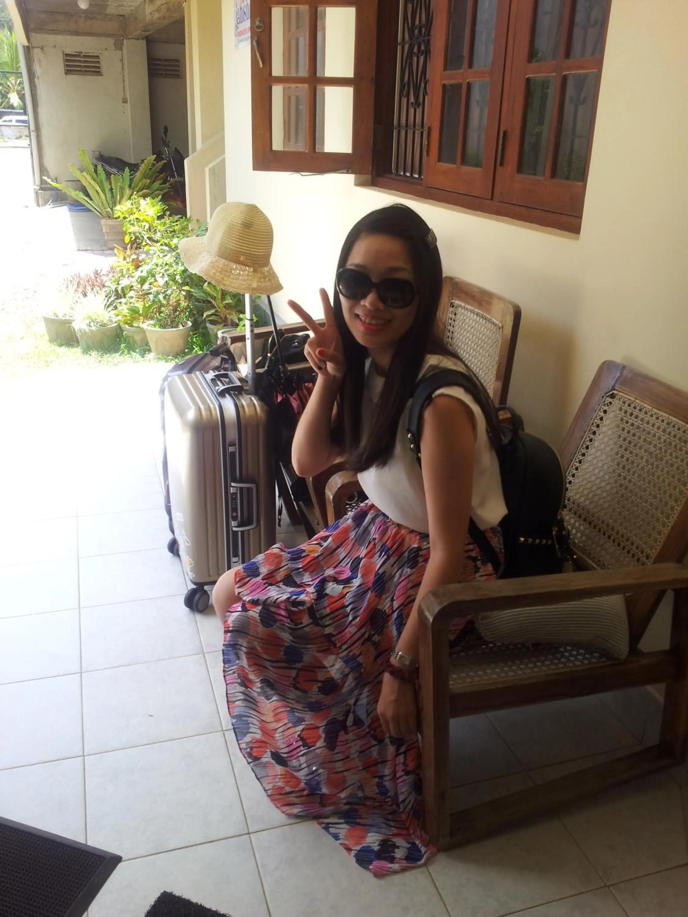 Facade/entrance in Janishi Residencies