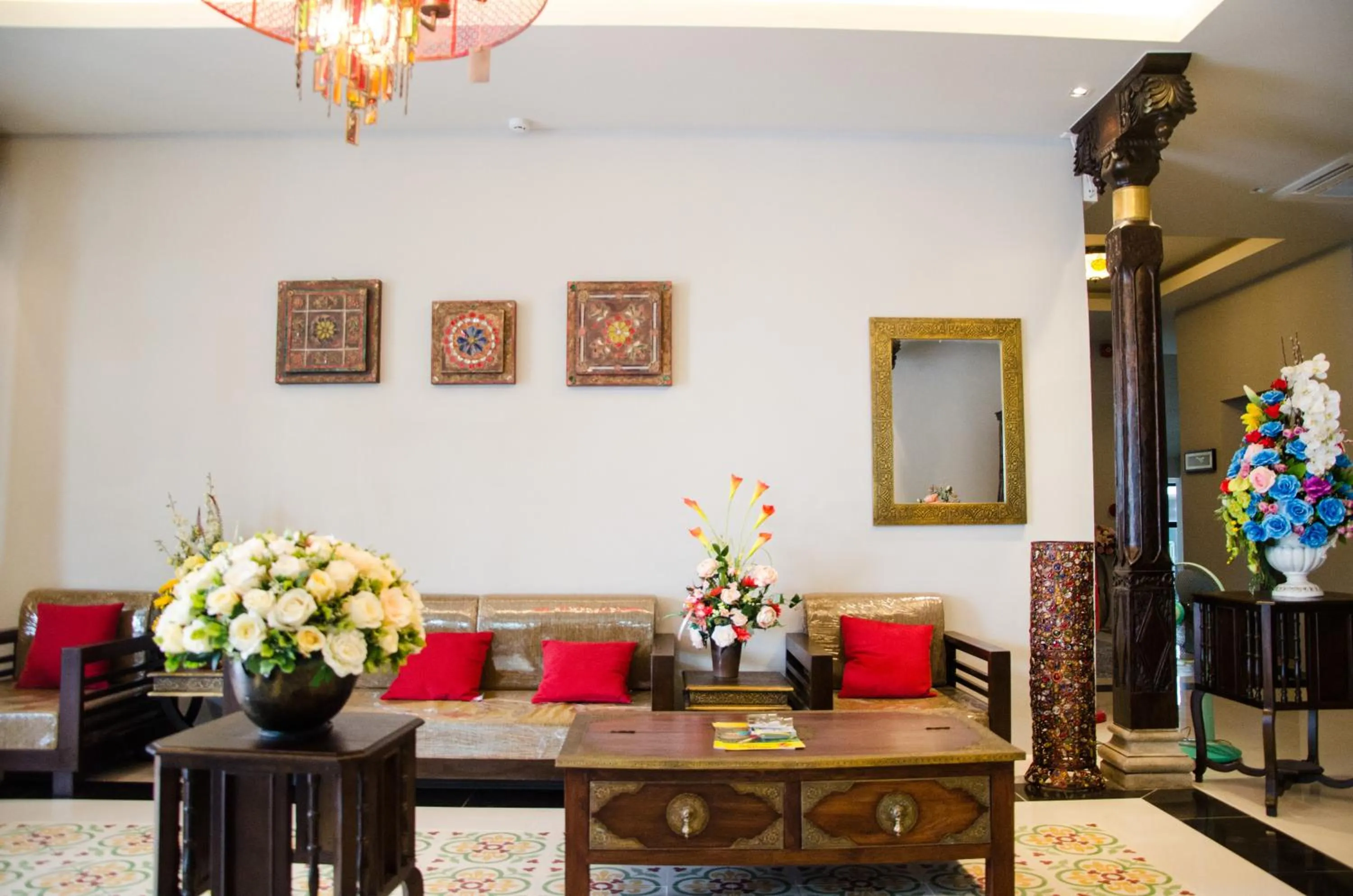 Lobby or reception in The Sun Terrace