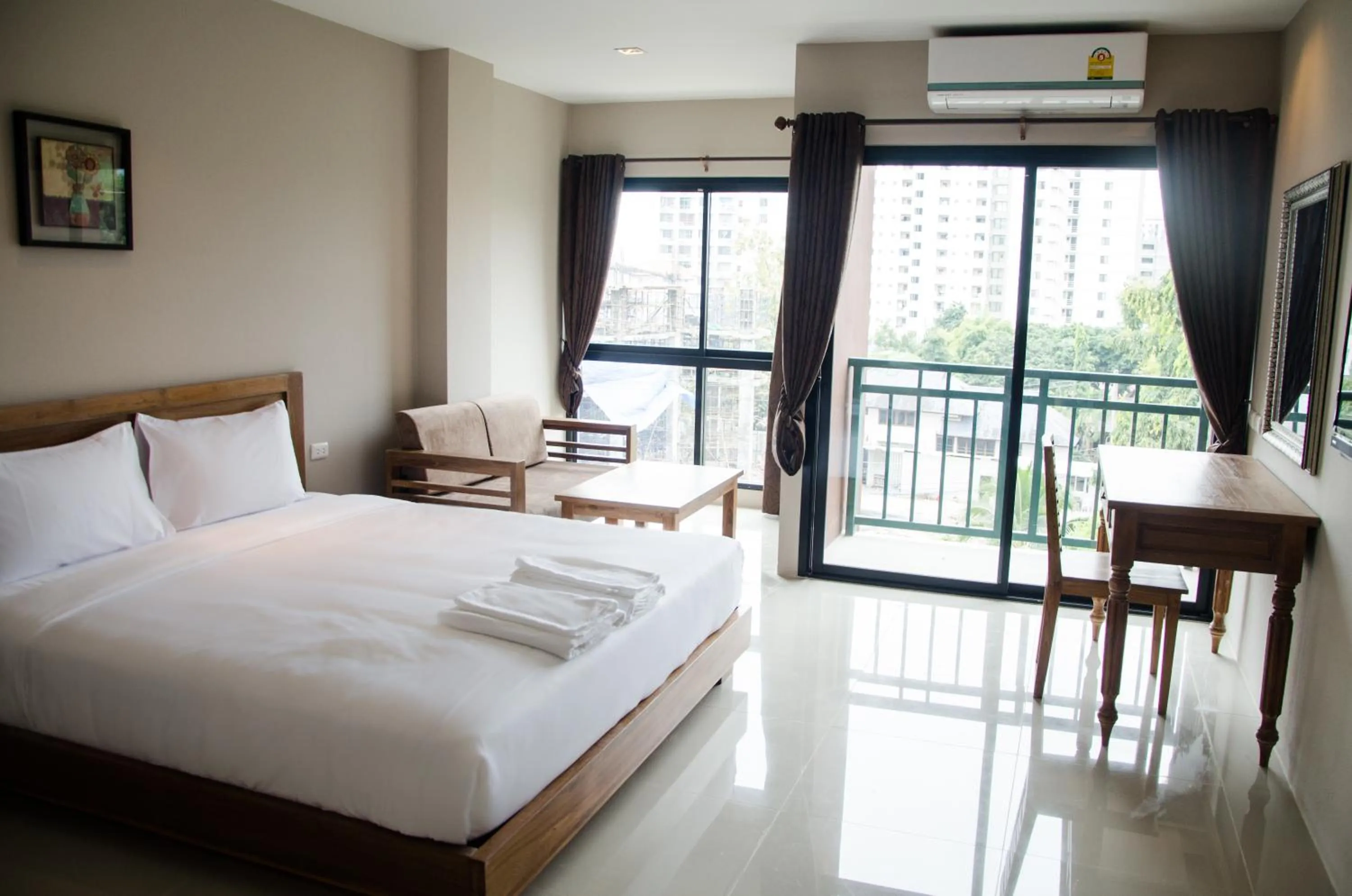 Photo of the whole room, Bed in The Sun Terrace