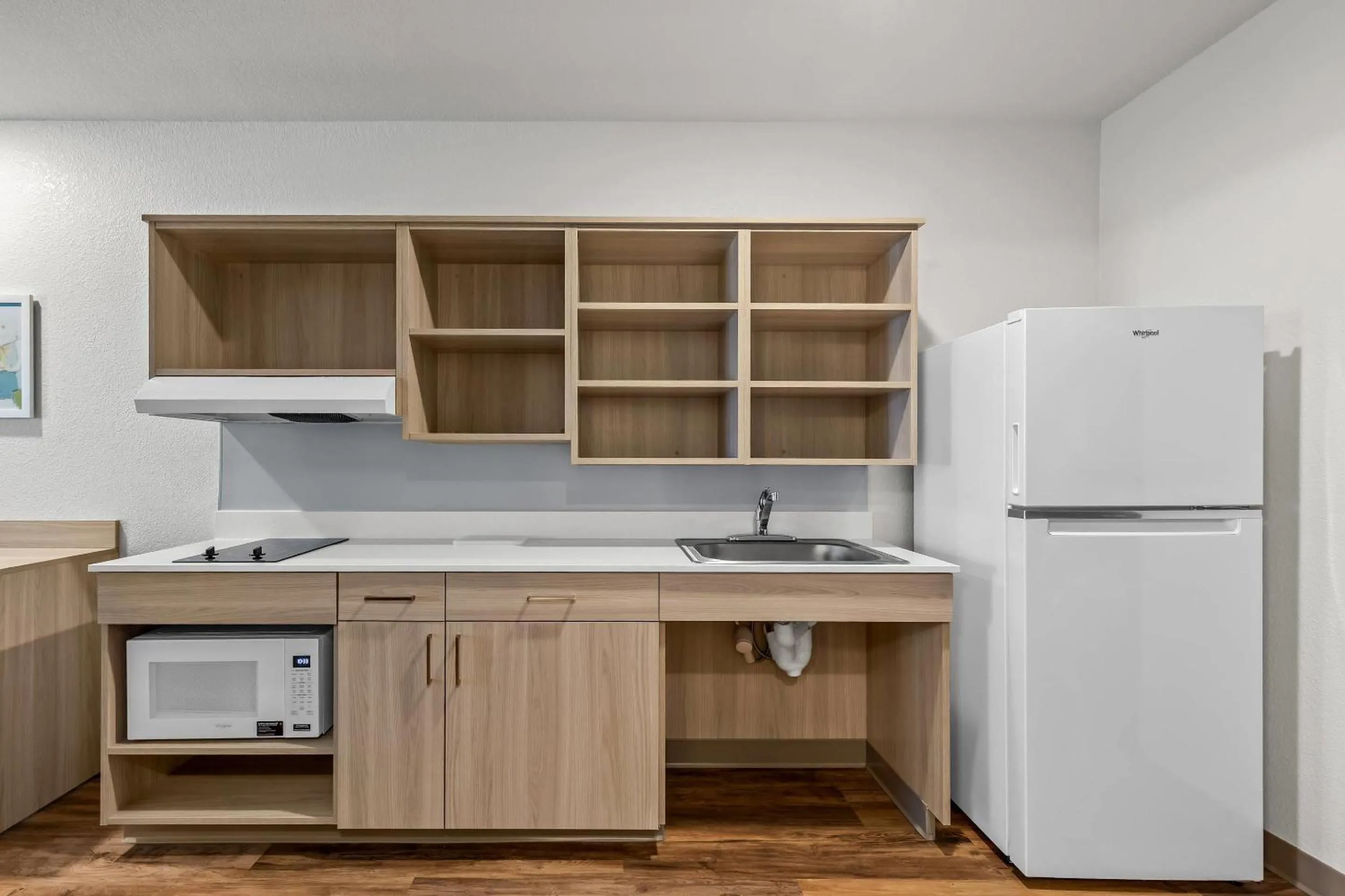 Bedroom in WoodSpring Suites St Peters-OFallon