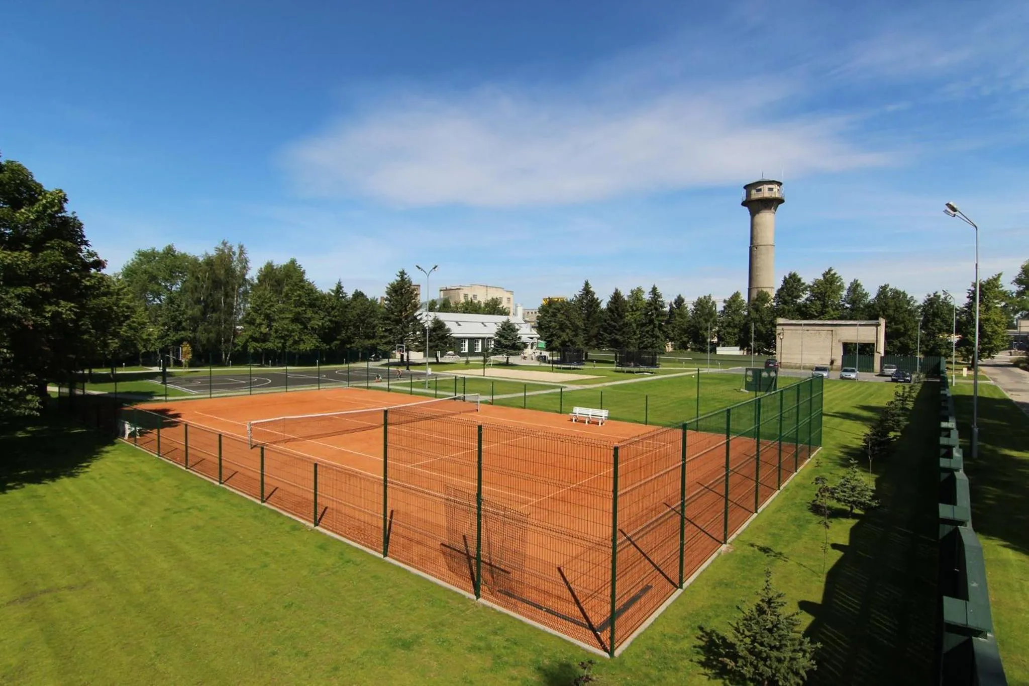 Tennis court in Gargždų pramogos