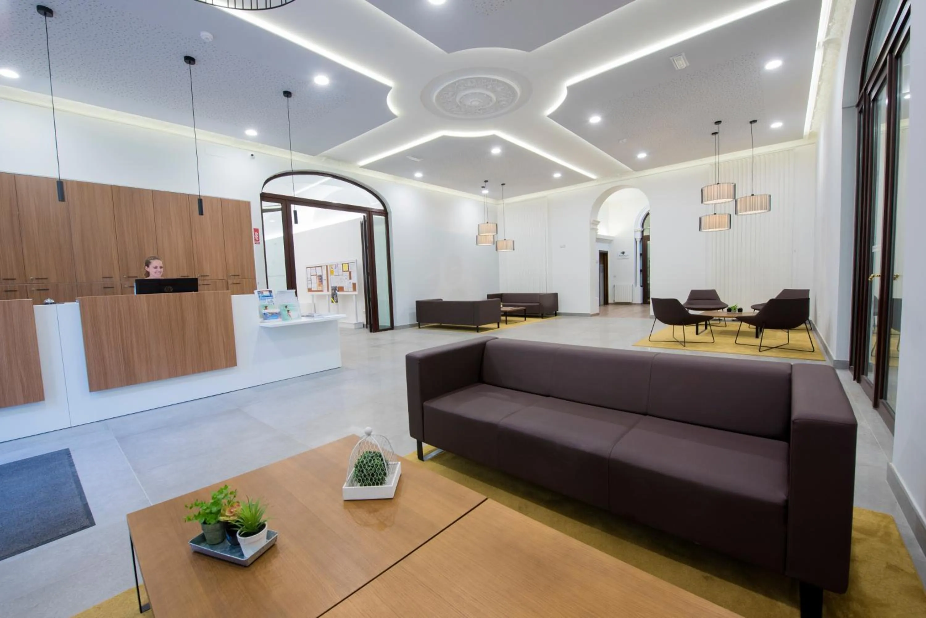 Lobby or reception in Hotel Balneario El Raposo