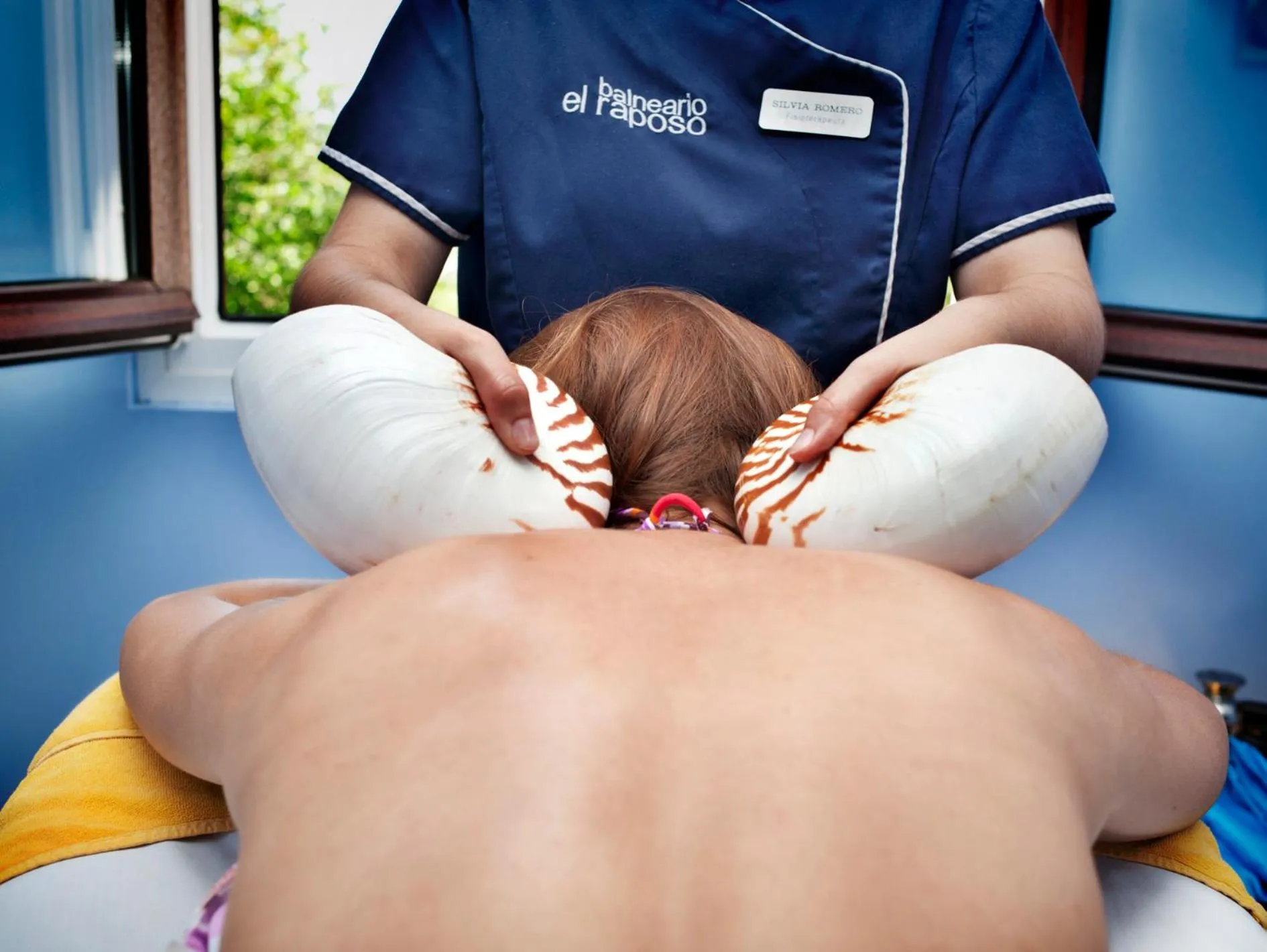 Massage in Hotel Balneario El Raposo