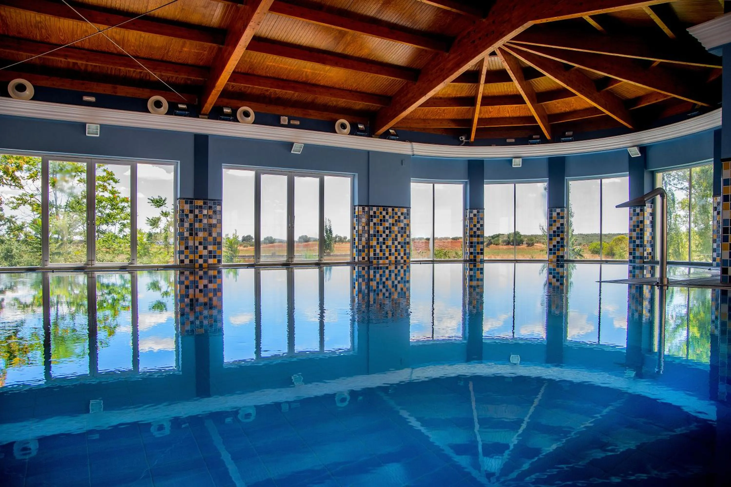 Hot Spring Bath in Hotel Balneario El Raposo