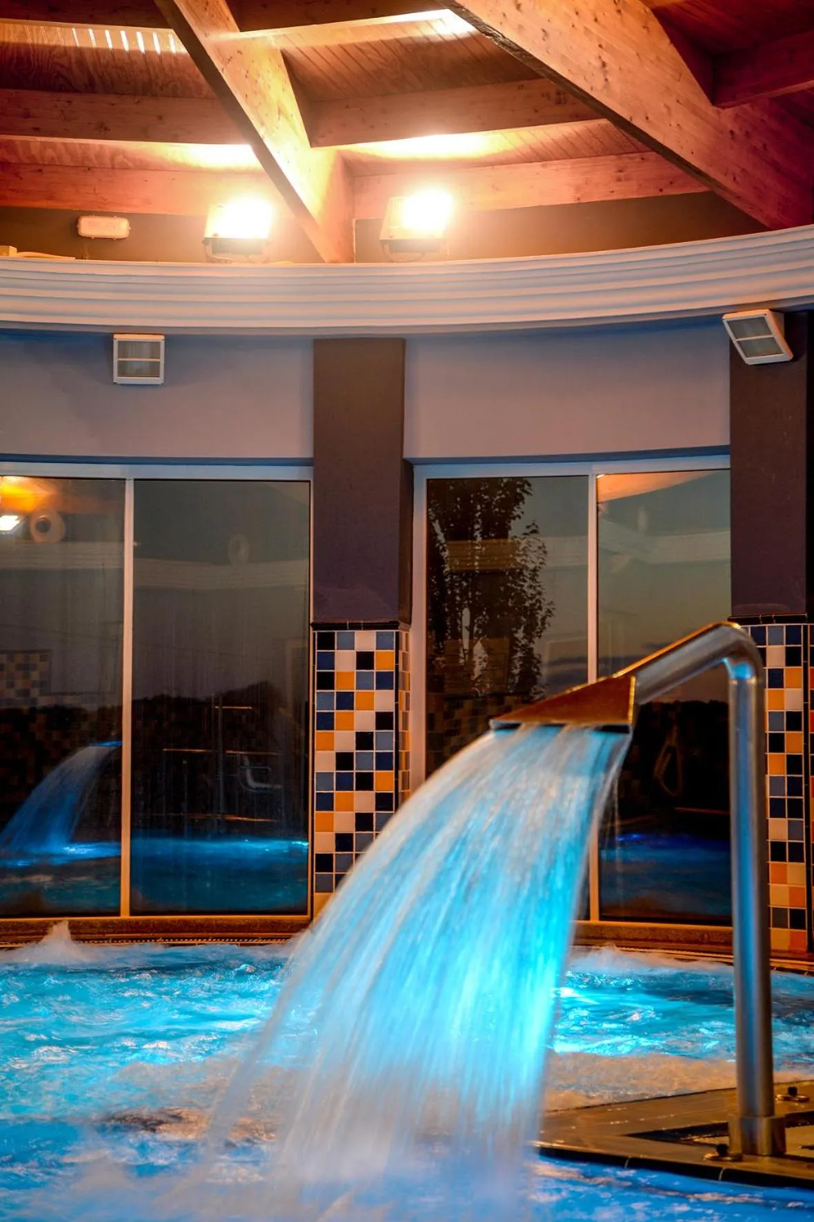 Hot Spring Bath in Hotel Balneario El Raposo