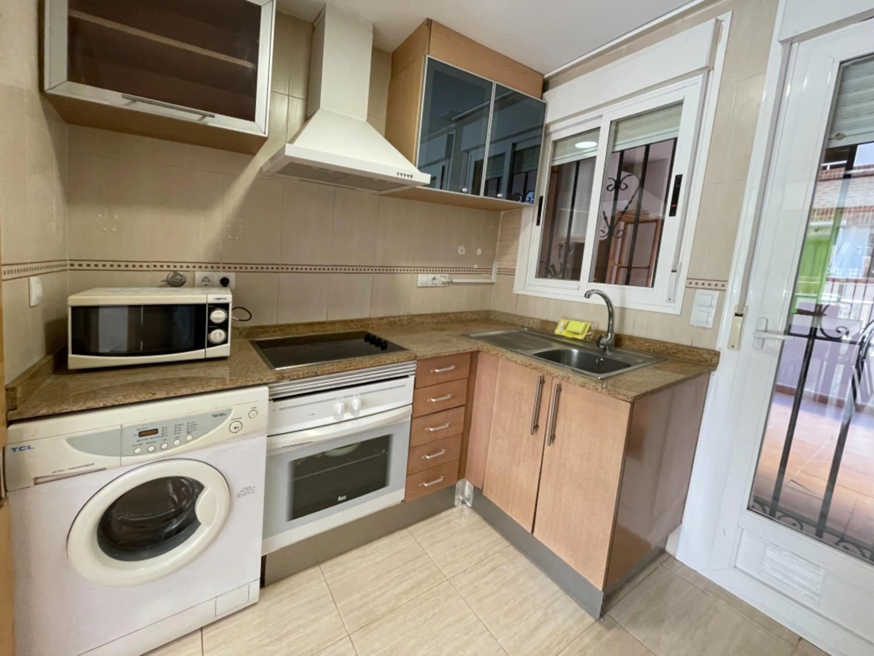 Kitchen or kitchenette in Apartamentos 3000 Marina D'Or