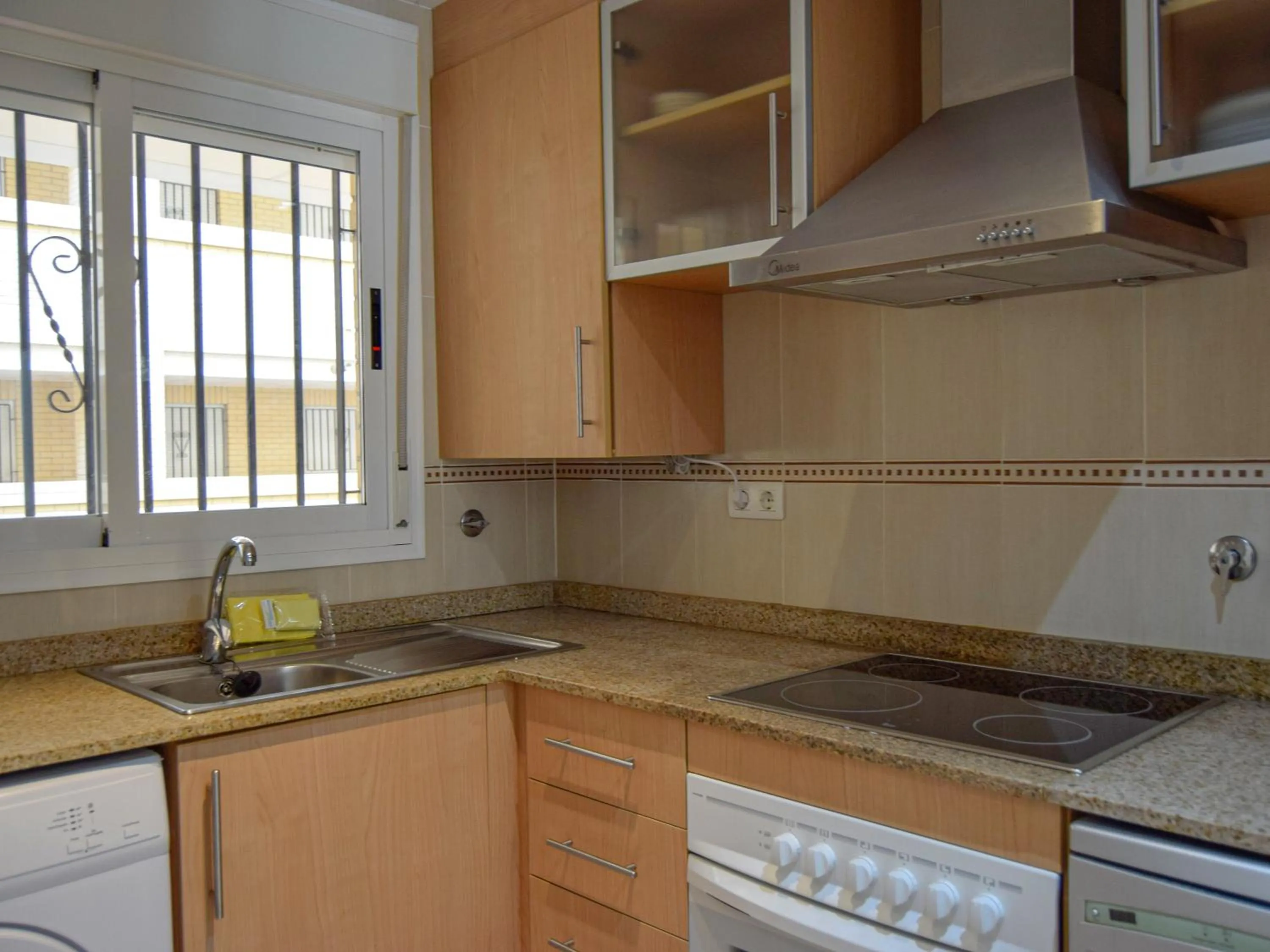 Kitchen or kitchenette in Apartamentos 3000 Marina D'Or