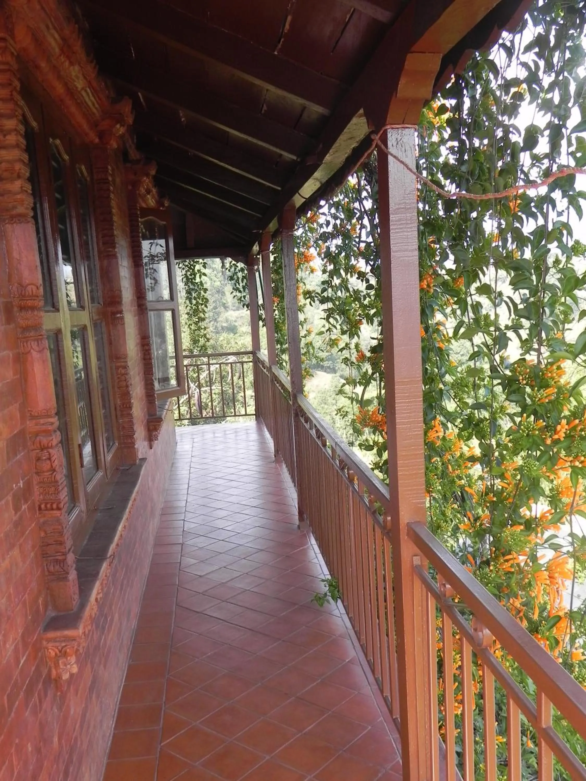 Balcony/Terrace in Rupa View Guest house